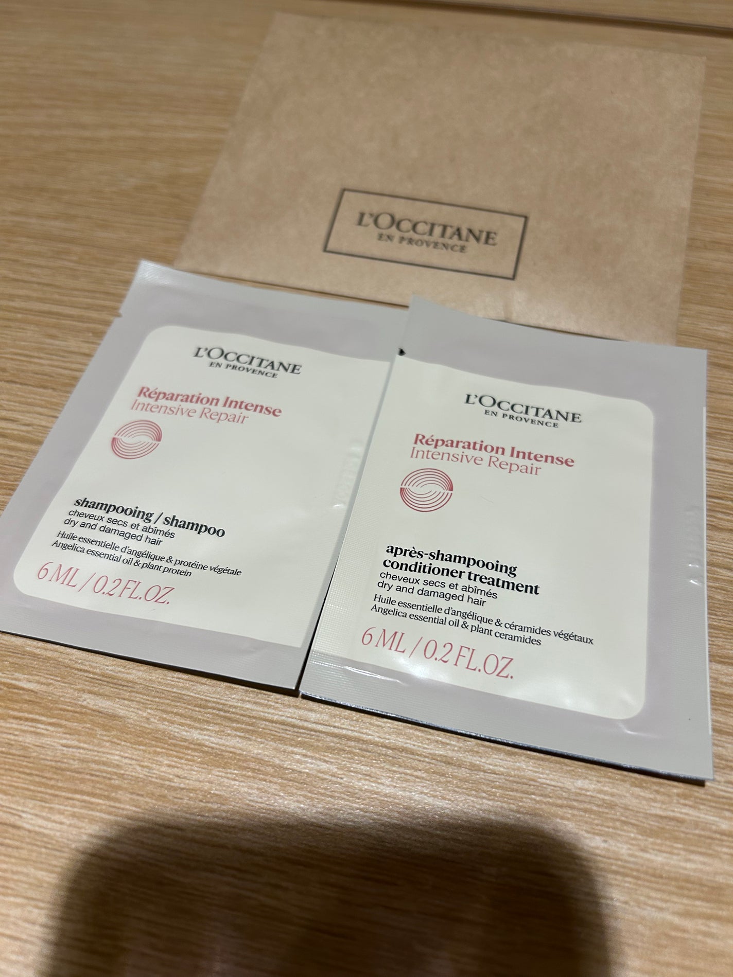 インテンシヴリペア シャンプー/コンディショナー/L'OCCITANE/市販シャンプーを使ったクチコミ(1枚目)
