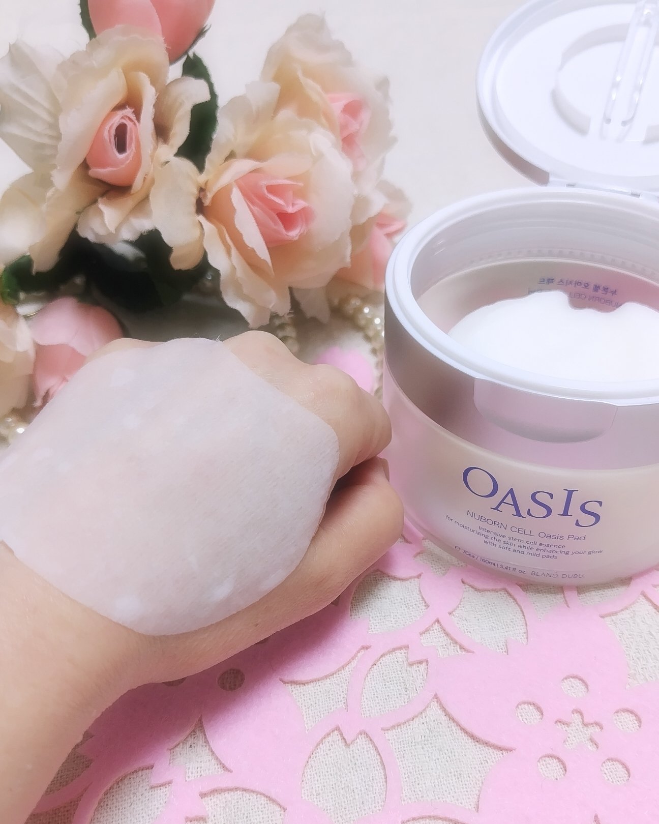 [ブランドゥブ] ヌボンセル オアシスパッド/BLANC DUBU/トナーパッドを使ったクチコミ（2枚目）