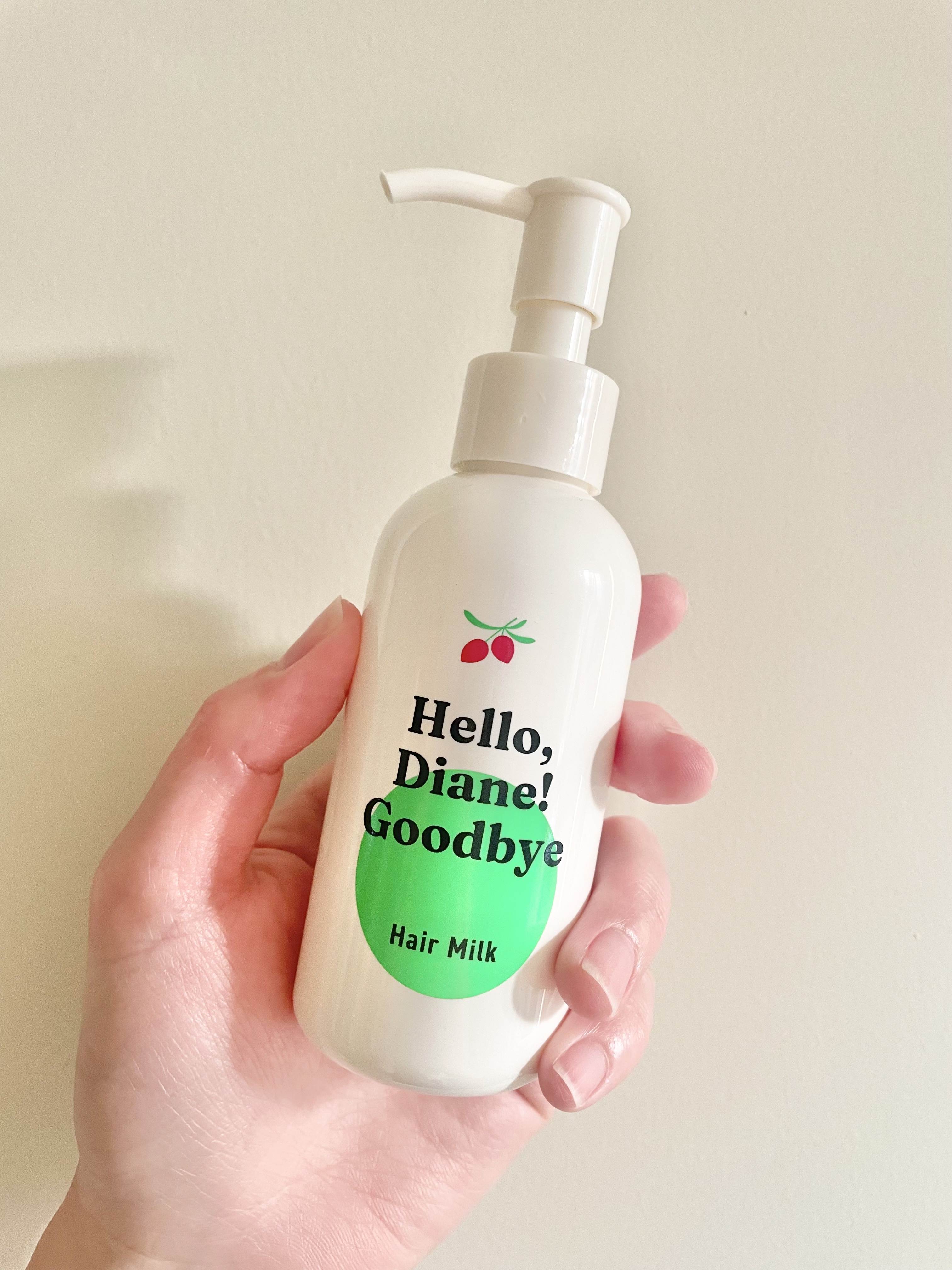 ハローダイアン グッバイ ダメージ補修ヘアミルク/ダイアン/ヘアミルクを使ったクチコミ（1枚目）