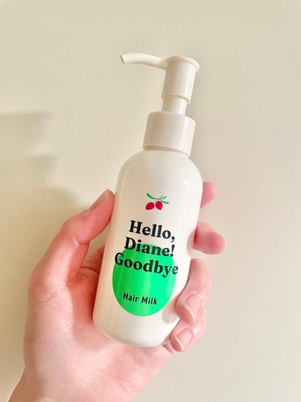 ハローダイアン グッバイ ダメージ補修ヘアミルク/ダイアン/ヘアミルクを使ったクチコミ(1枚目)