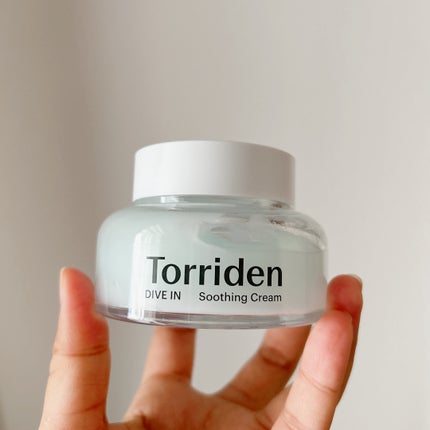ダイブインスージングクリーム/Torriden/フェイスクリームを使ったクチコミ(1枚目)