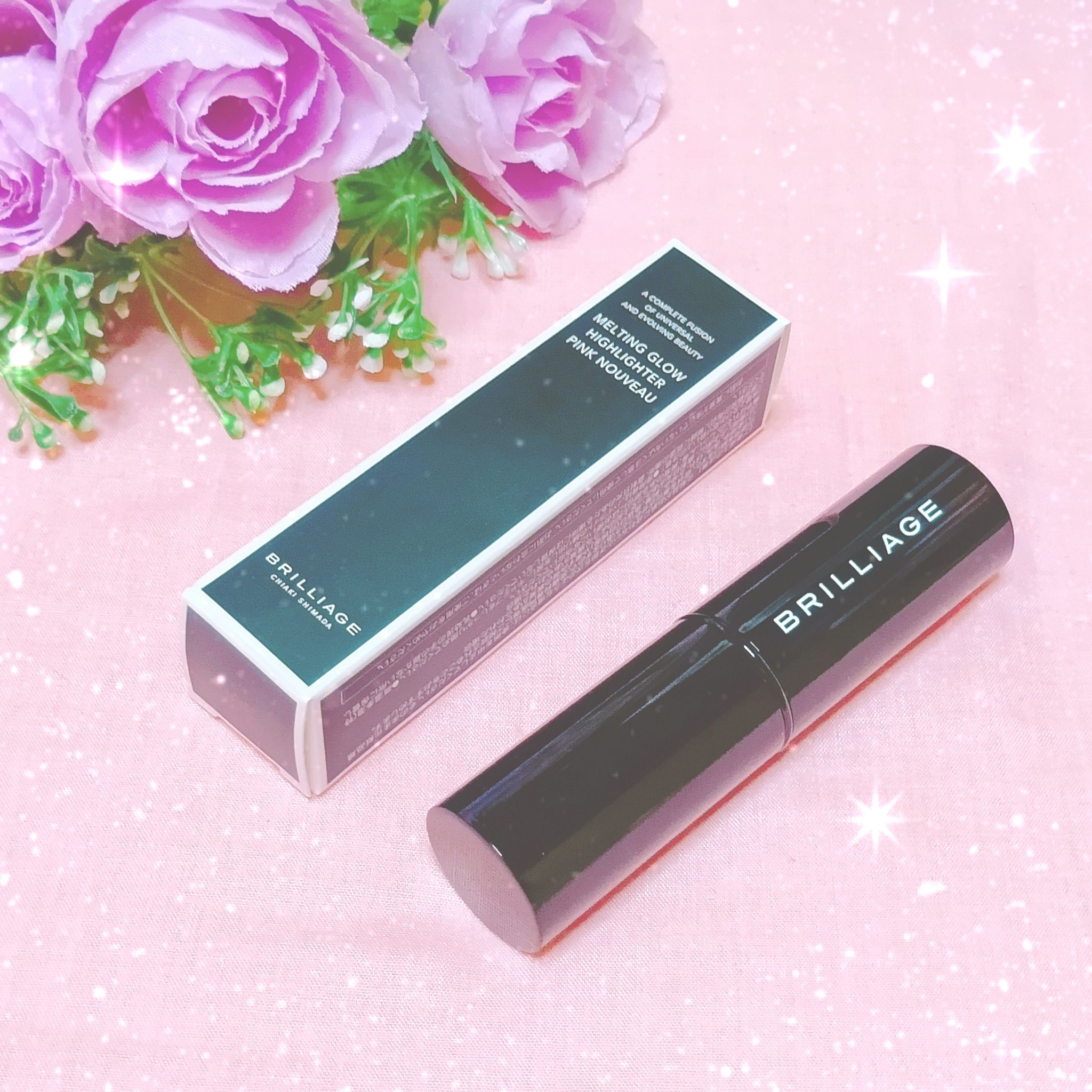 メルティング グロウ ハイライター /ブリリアージュ/スティックハイライトを使ったクチコミ（1枚目）