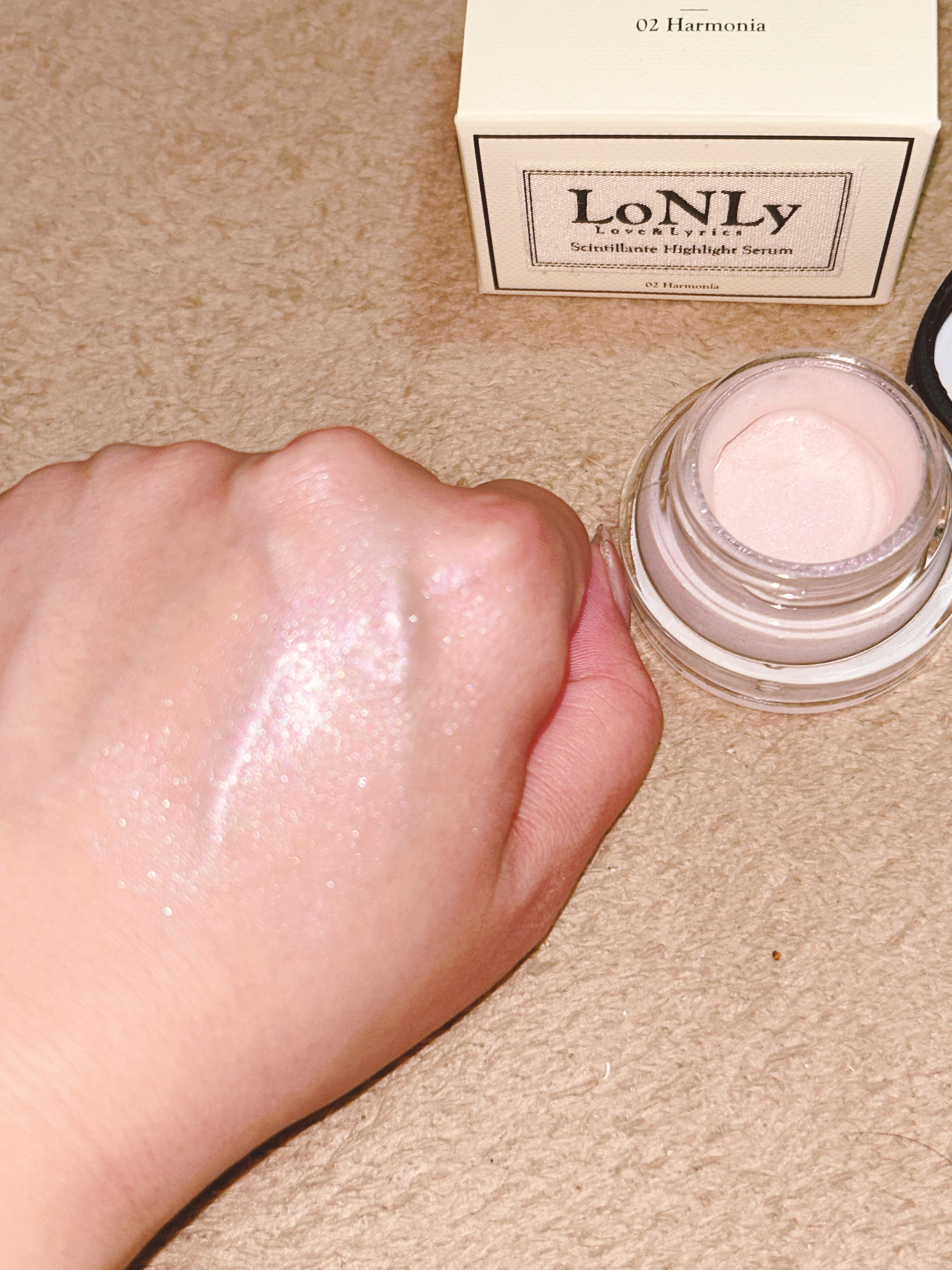 LoNLy  シンティランテハイライトセラム /LoNLy /リキッドハイライトを使ったクチコミ（3枚目）