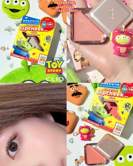 エッセンシャルリップチークタップブラー/CLIO/ジェル・クリームチークを使ったクチコミ(5枚目)