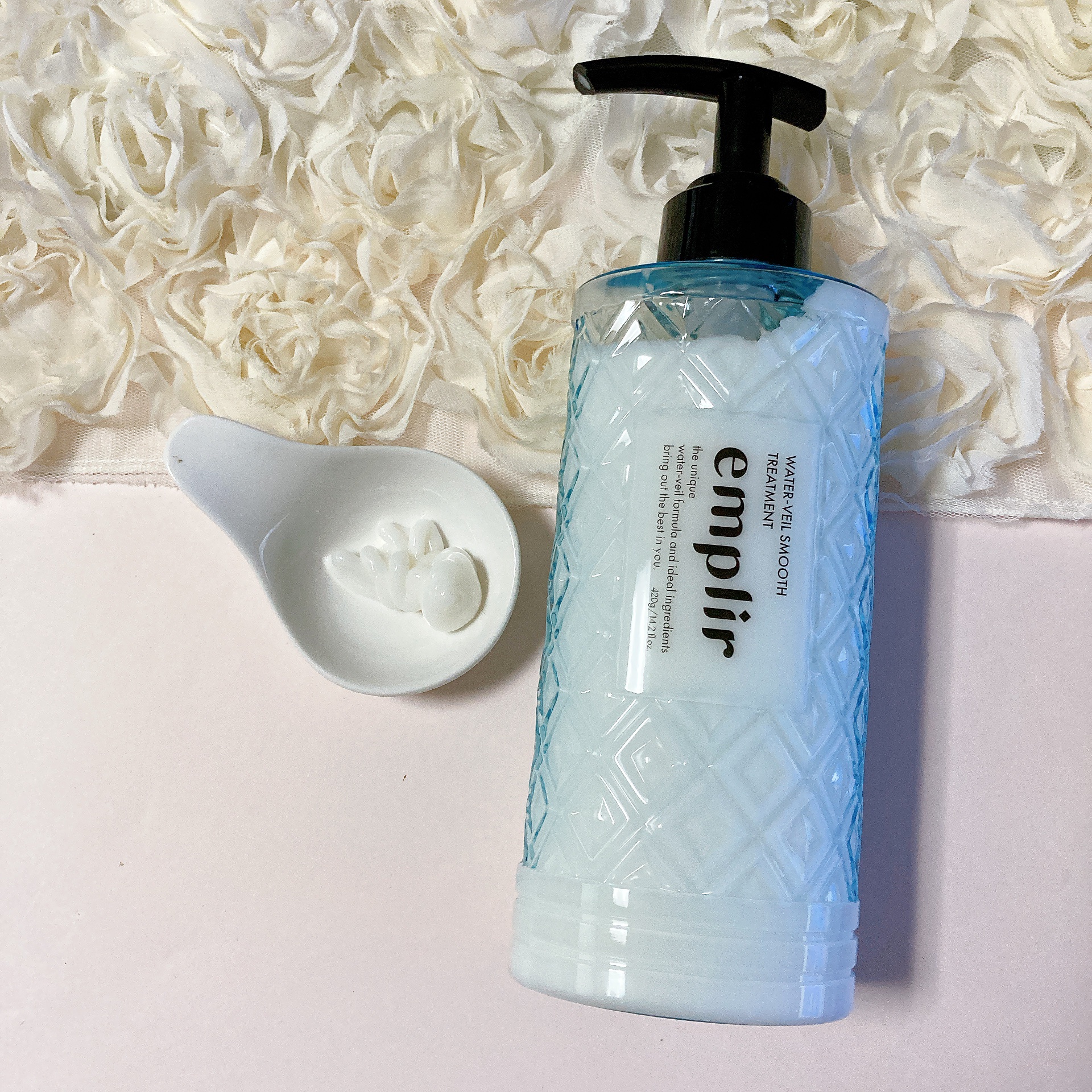 ウォーターベール スムース シャンプー／トリートメント/emplir/市販シャンプーを使ったクチコミ（3枚目）