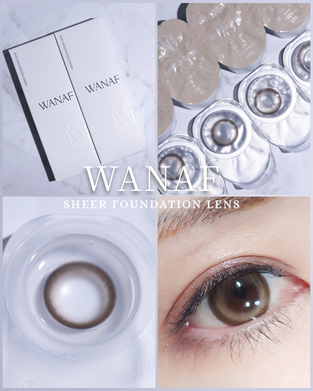 WANAF 1day/WANAF/ワンデー（１DAY）カラコンを使ったクチコミ（1枚目）