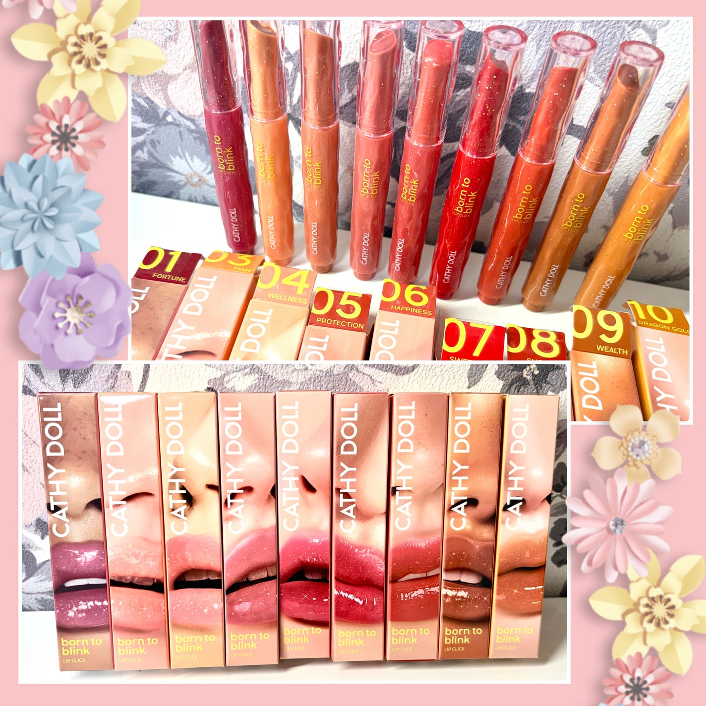Cathy Doll ボーントゥブリンク リップクリック/CathyDoll/口紅を使ったクチコミ(1枚目)