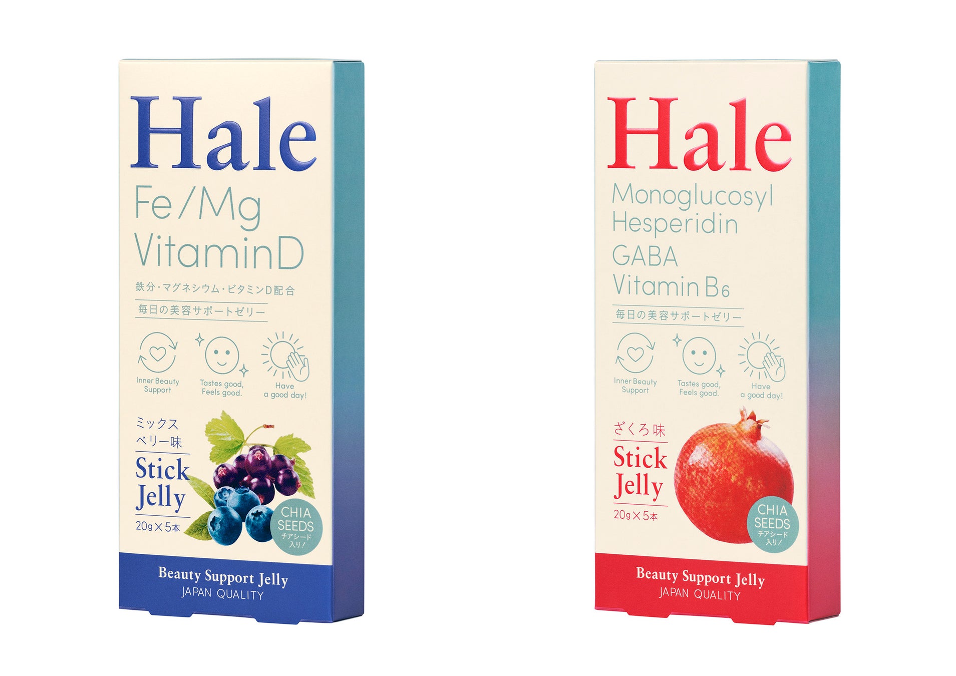 JP FUNCTION Hale チアシード入りゼリー