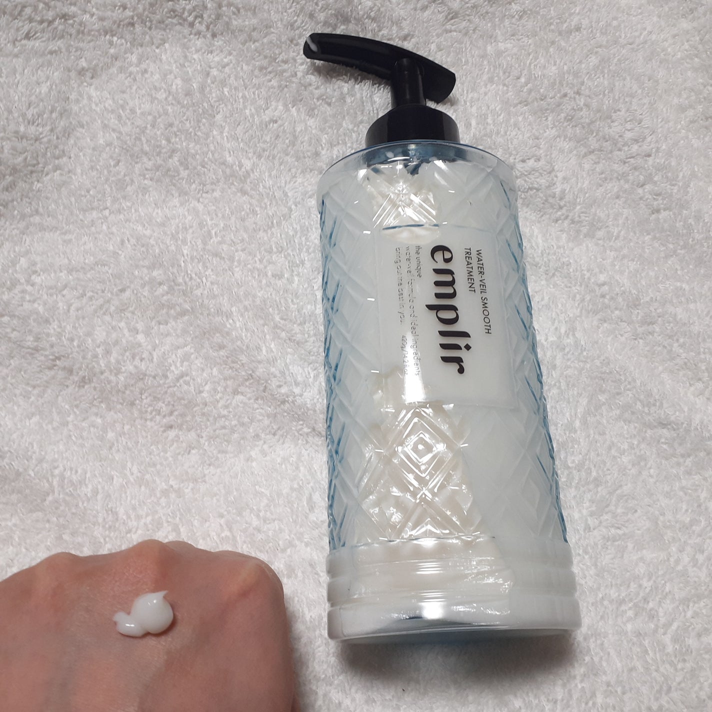 ウォーターベール スムース シャンプー/トリートメント/emplir/市販シャンプーを使ったクチコミ(3枚目)