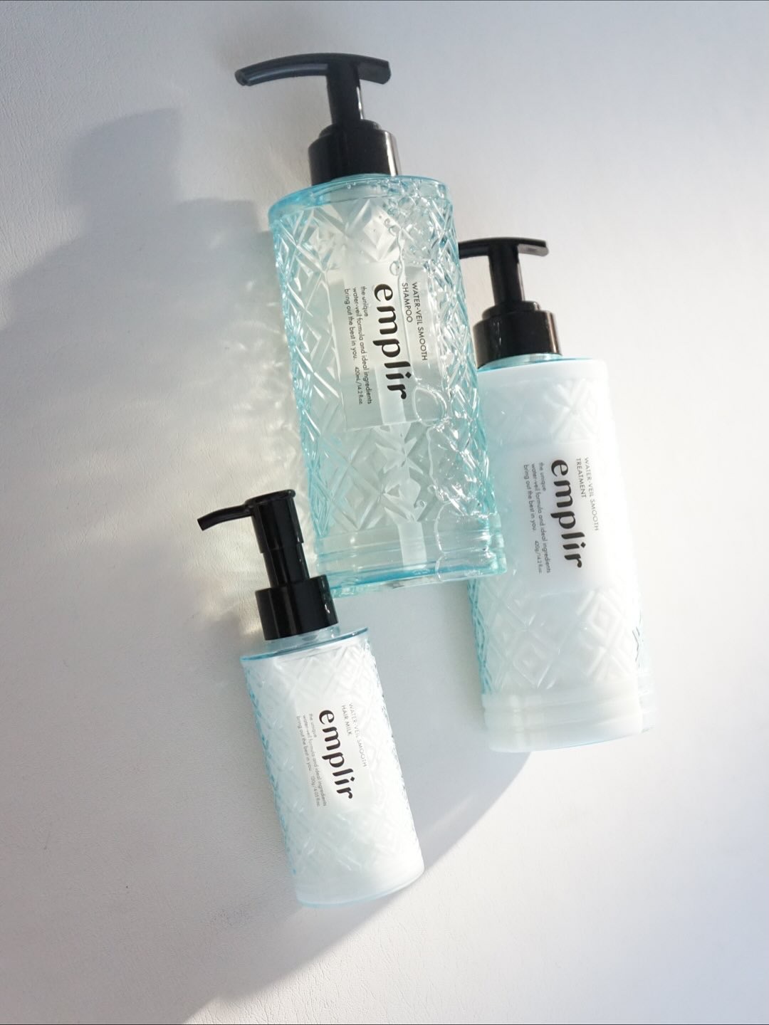 ウォーターベール スムース シャンプー／トリートメント/emplir/市販シャンプーを使ったクチコミ（1枚目）