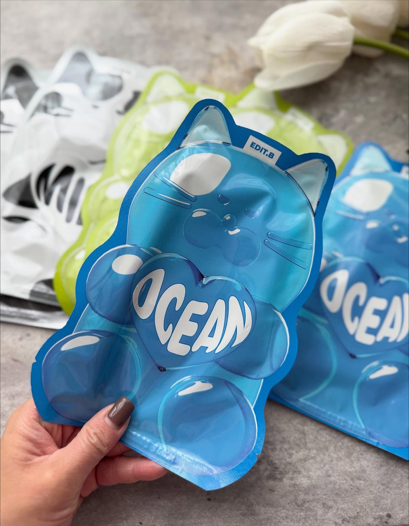 ウォータープルグミマスク/EDIT.B/シートマスク・パックを使ったクチコミ(3枚目)