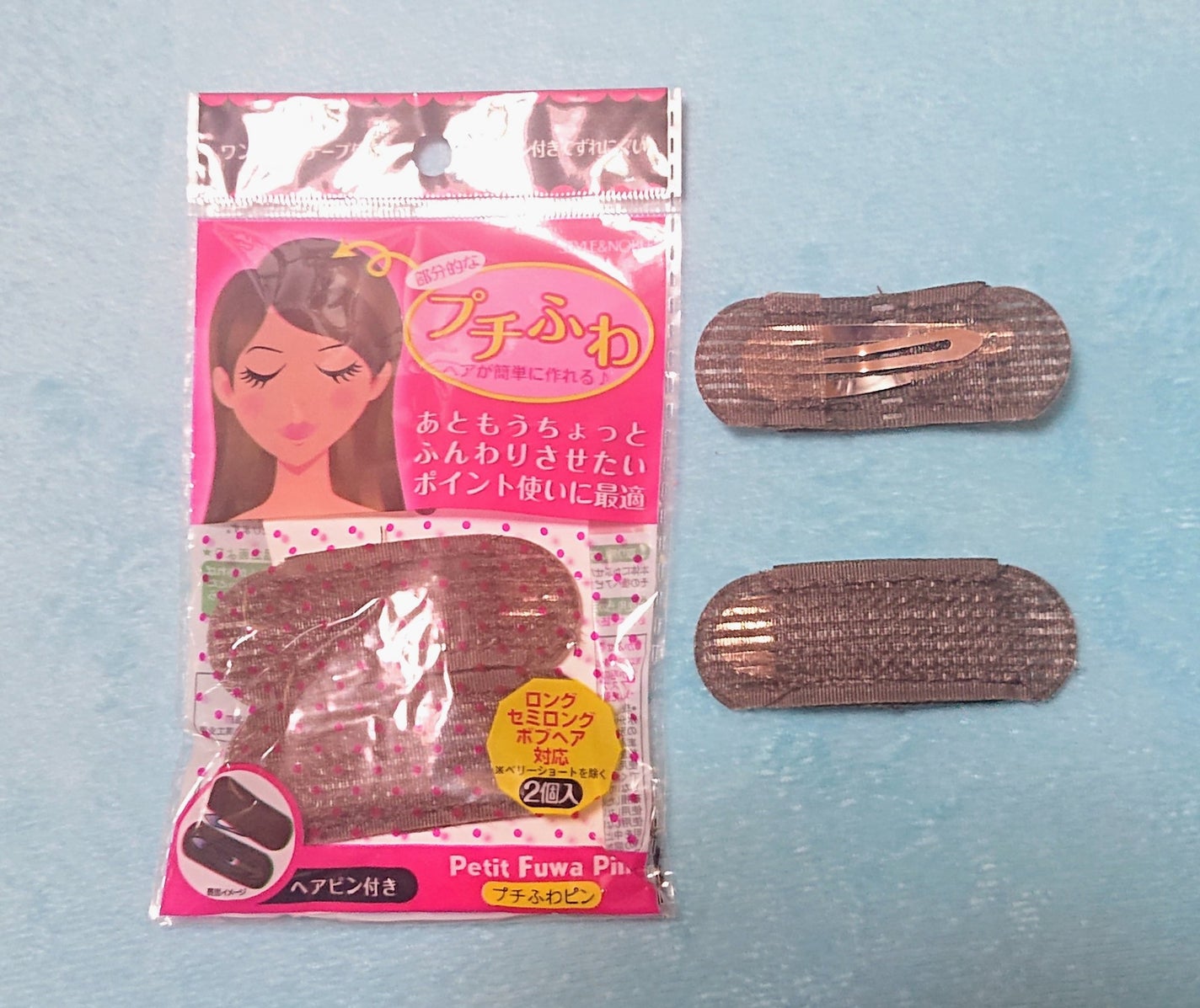 フルリフアリ プチふわピン/STYLE+NOBLE/ヘアアクセサリーを使ったクチコミ(1枚目)