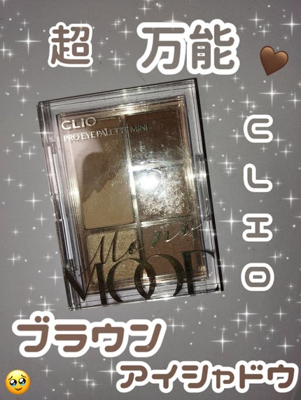 プロ アイパレット ミニ/CLIO/アイシャドウパレットを使ったクチコミ(1枚目)