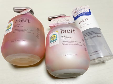 クリーミーメルトパウダー/melt/市販シャンプーを使ったクチコミ(1枚目)
