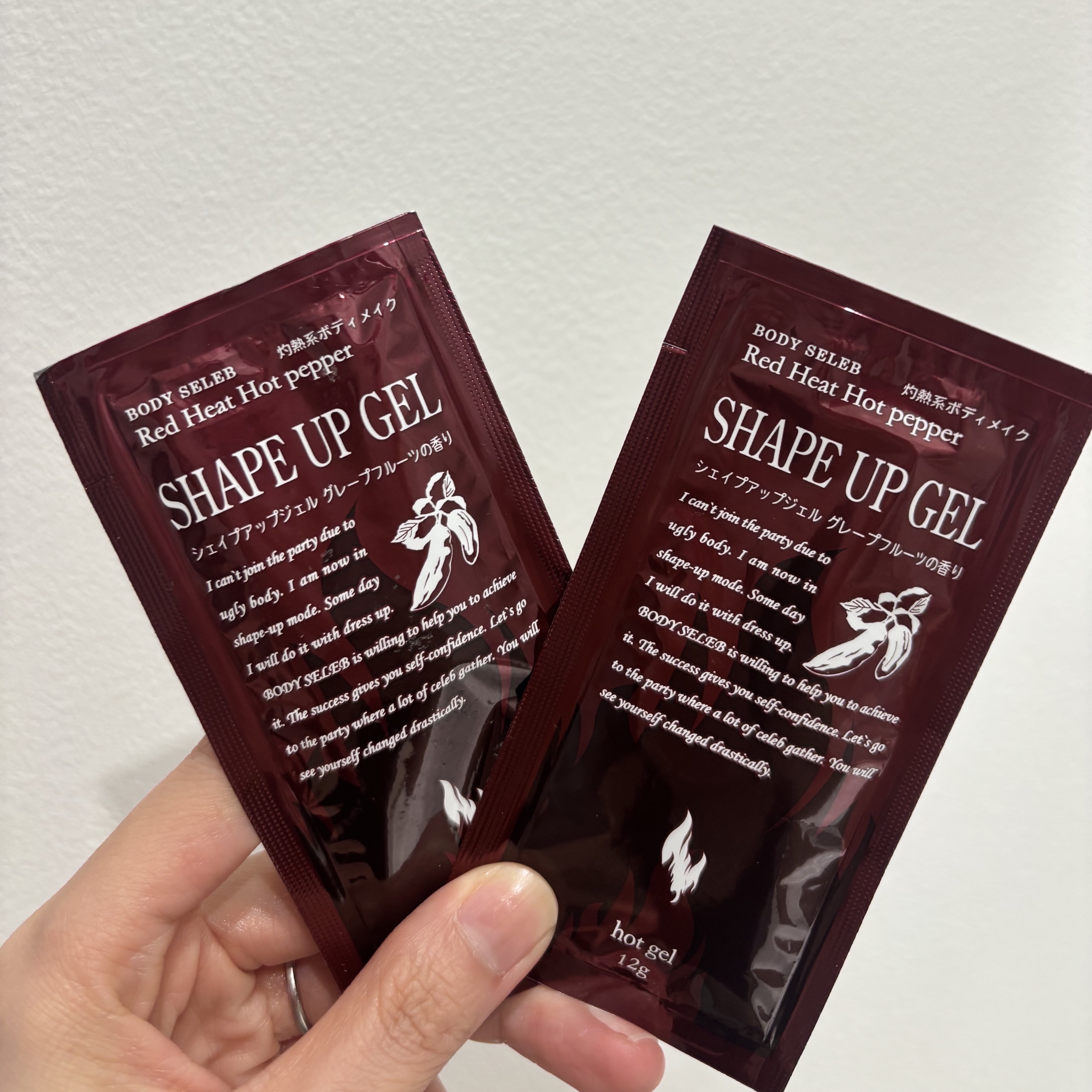 フィード BODY SELEB 灼熱系ボディメイク Red Heat Hot pepper SHAPE UP GEL