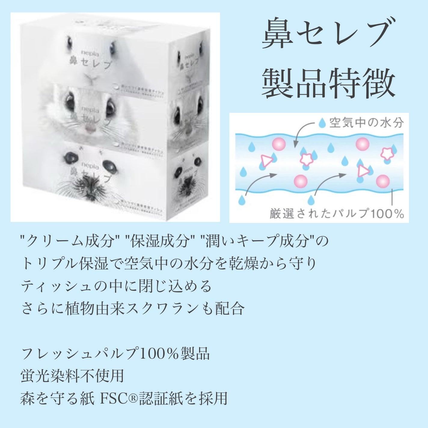 +Water/エリエール/ティッシュを使ったクチコミ(3枚目)