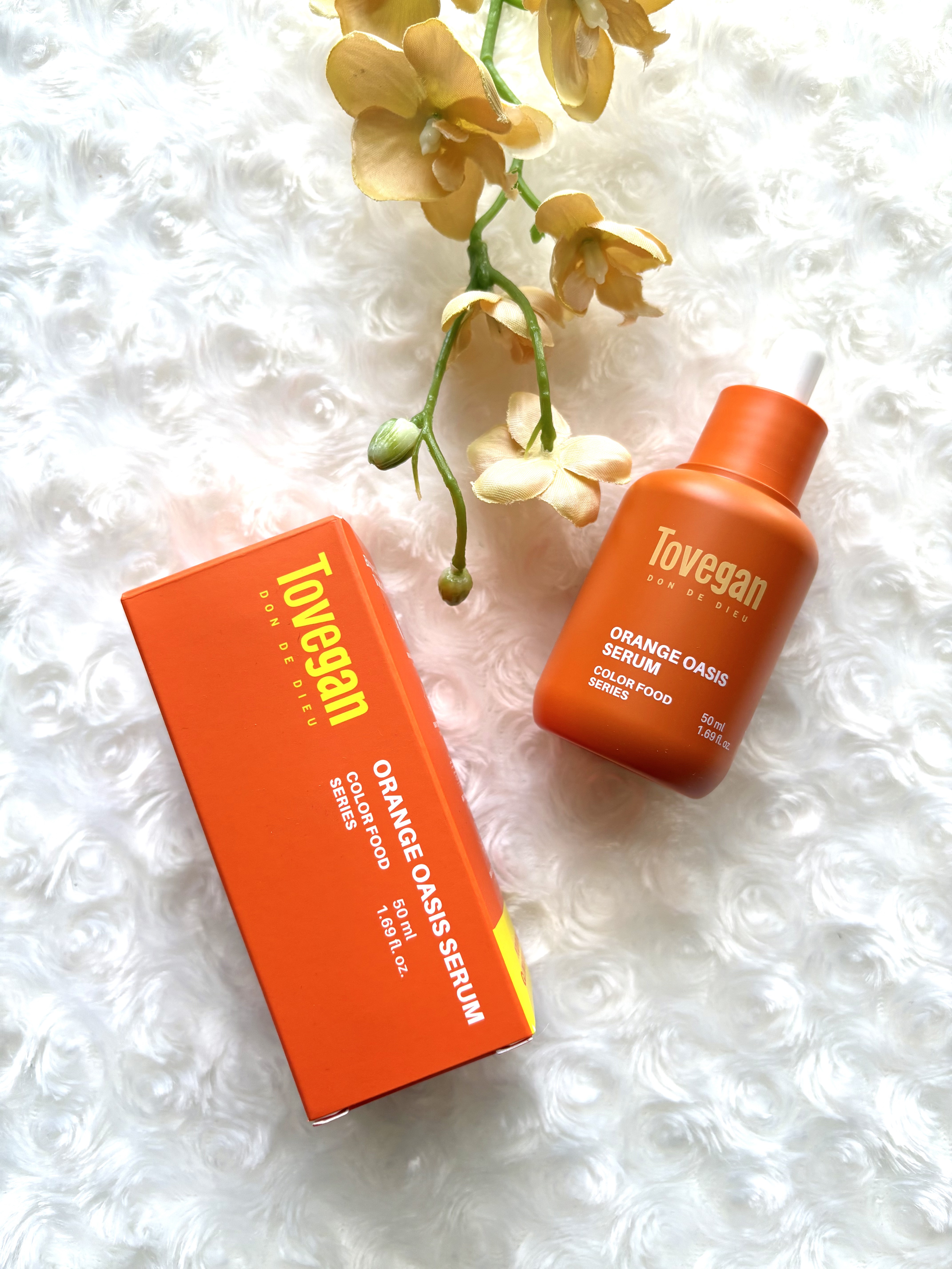 カラーフードシリーズオレンジオアシスセラム/Tovegan/美容液を使ったクチコミ（1枚目）