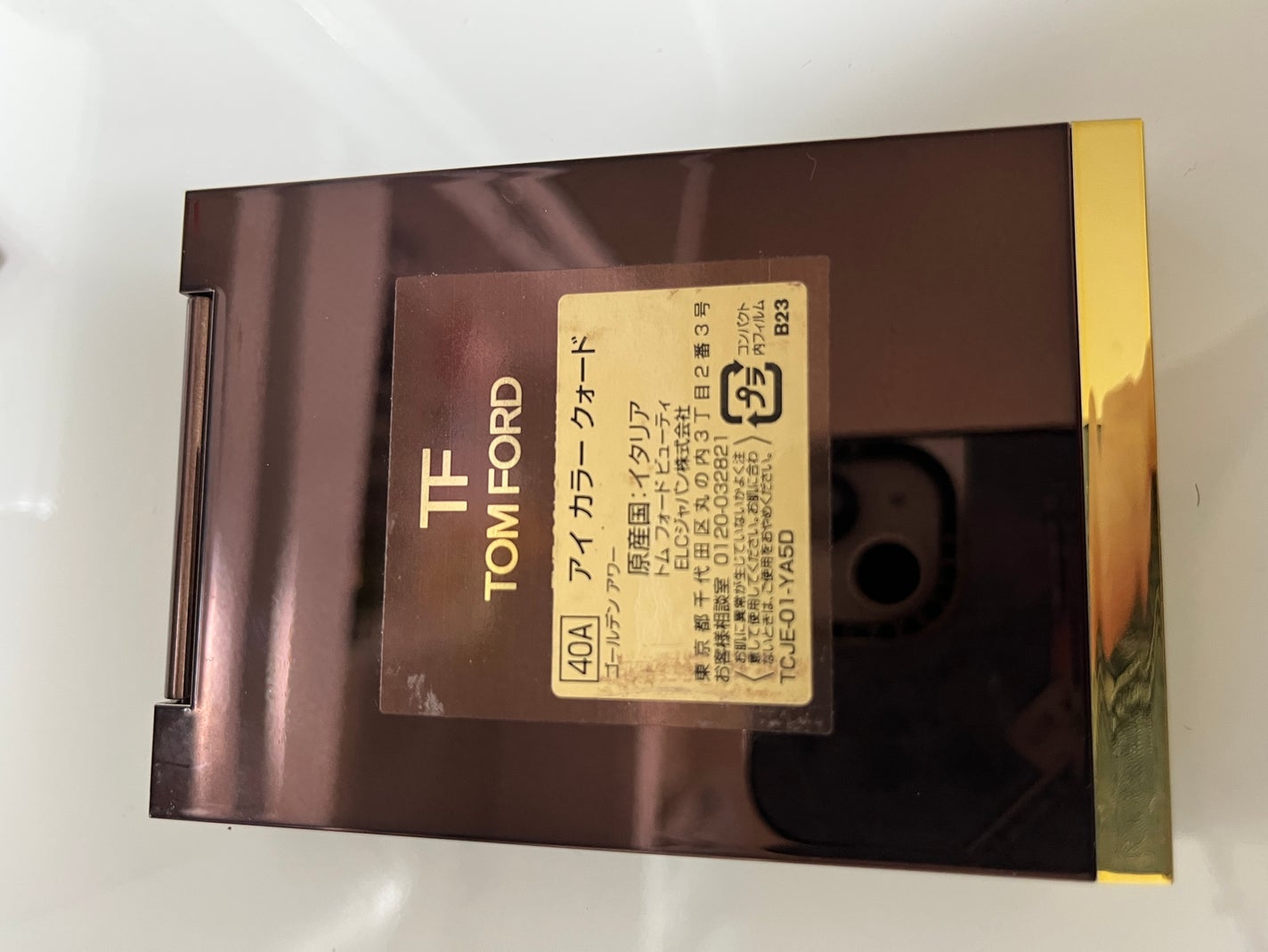 アイ カラー クォード/TOM FORD BEAUTY/アイシャドウパレットを使ったクチコミ(2枚目)