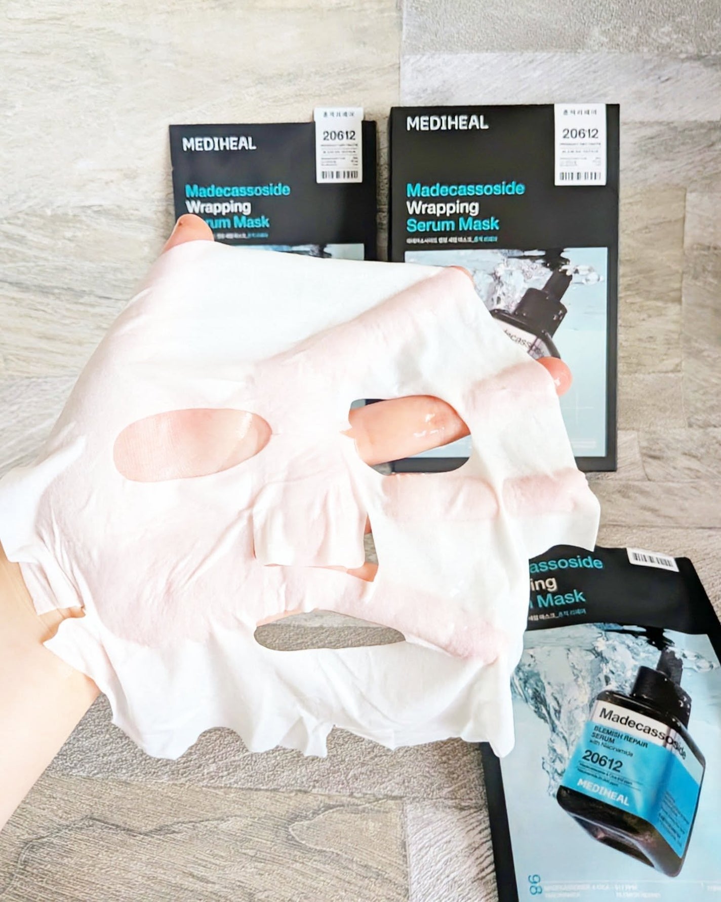 マデカッソシド エッセンシャルマスク/MEDIHEAL/シートマスク・パックを使ったクチコミ(3枚目)