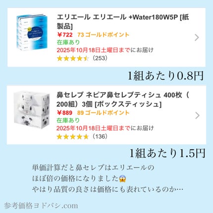 +Water/エリエール/ティッシュを使ったクチコミ(5枚目)