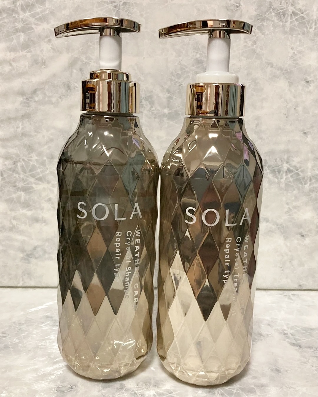 ソラ ウェザーケア クリスタル シャンプー/ヘアトリートメント リペアタイプ/SOLA WEATHER CARE/市販シャンプーを使ったクチコミ（2枚目）