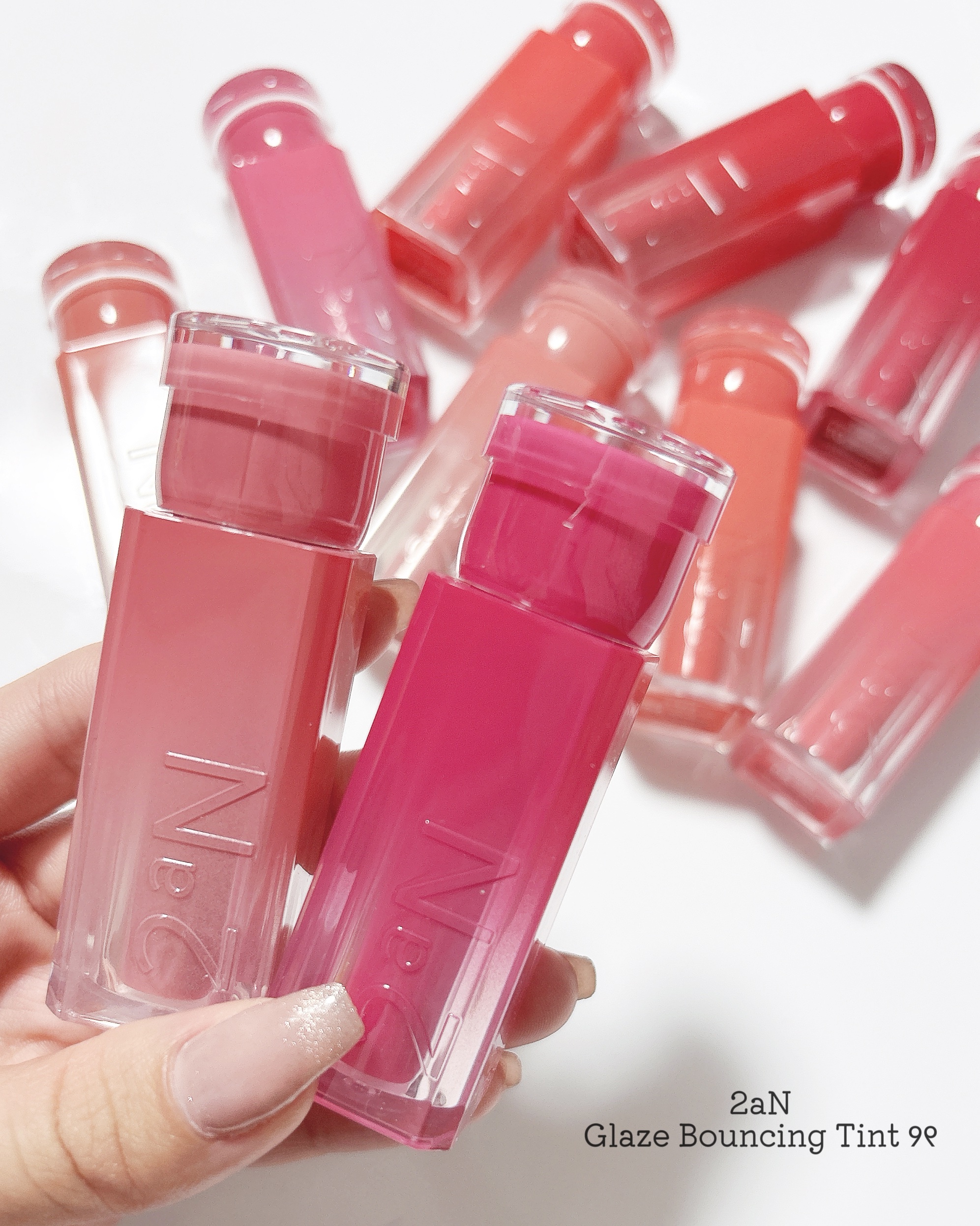 グレイズバウンシングティント/2aN/リップティントを使ったクチコミ（2枚目）