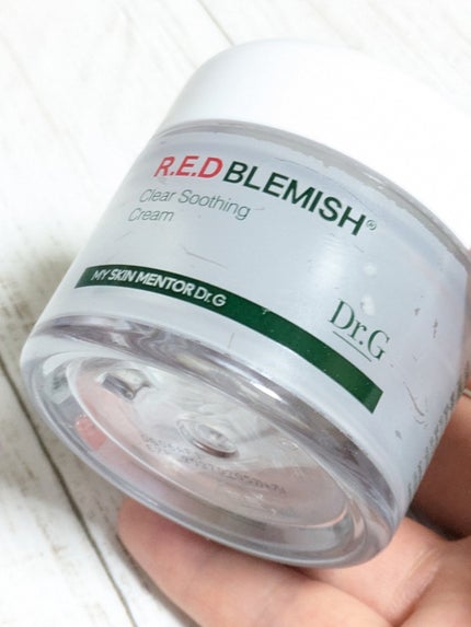 レッドブレミッシュ クリアスージングクリーム/Dr.G/フェイスクリームを使ったクチコミ(2枚目)
