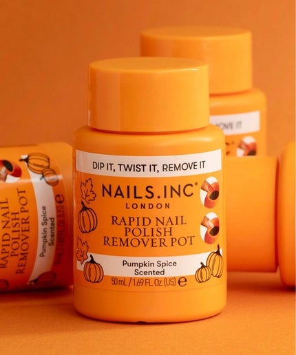 2025/10/15発売 nails inc. ネイルズ インク ネイルポリッシュ リムーバー ポット パンプキン スパイス センテッド