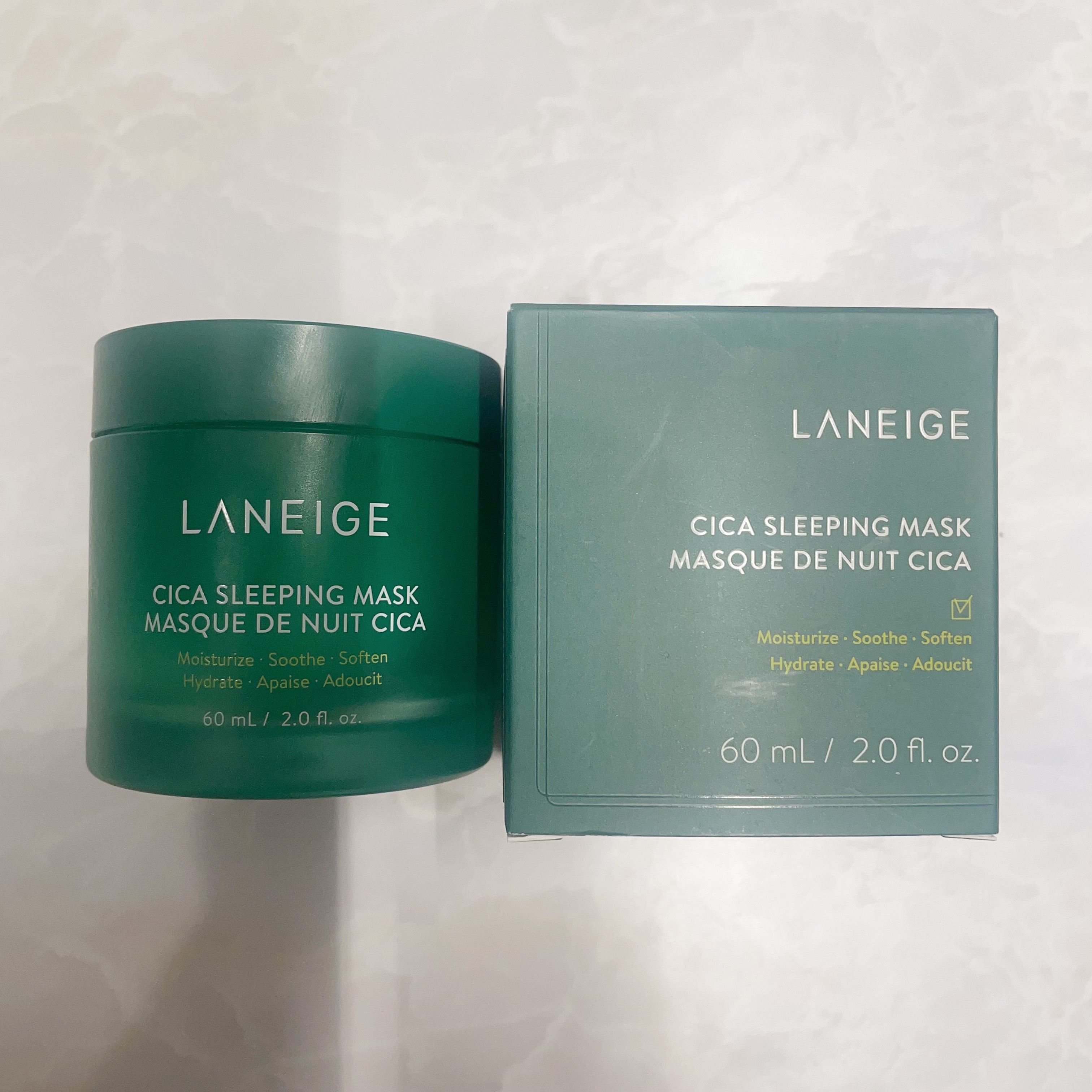 シカスリーピングマスク/LANEIGE/フェイスクリームを使ったクチコミ（1枚目）