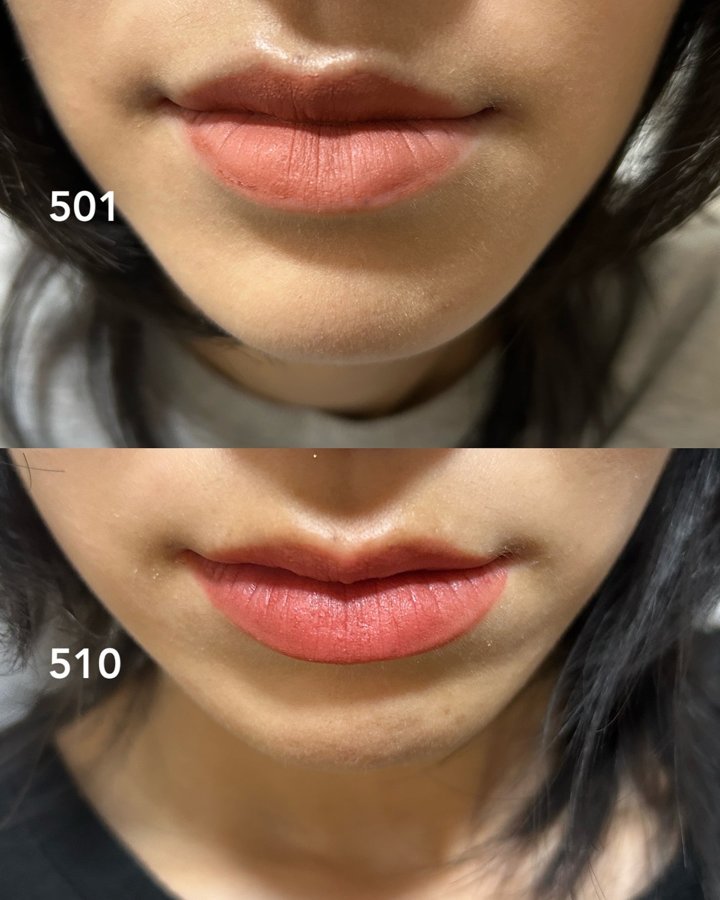 スフレマットリップ/L'adore Colors/口紅を使ったクチコミ(3枚目)