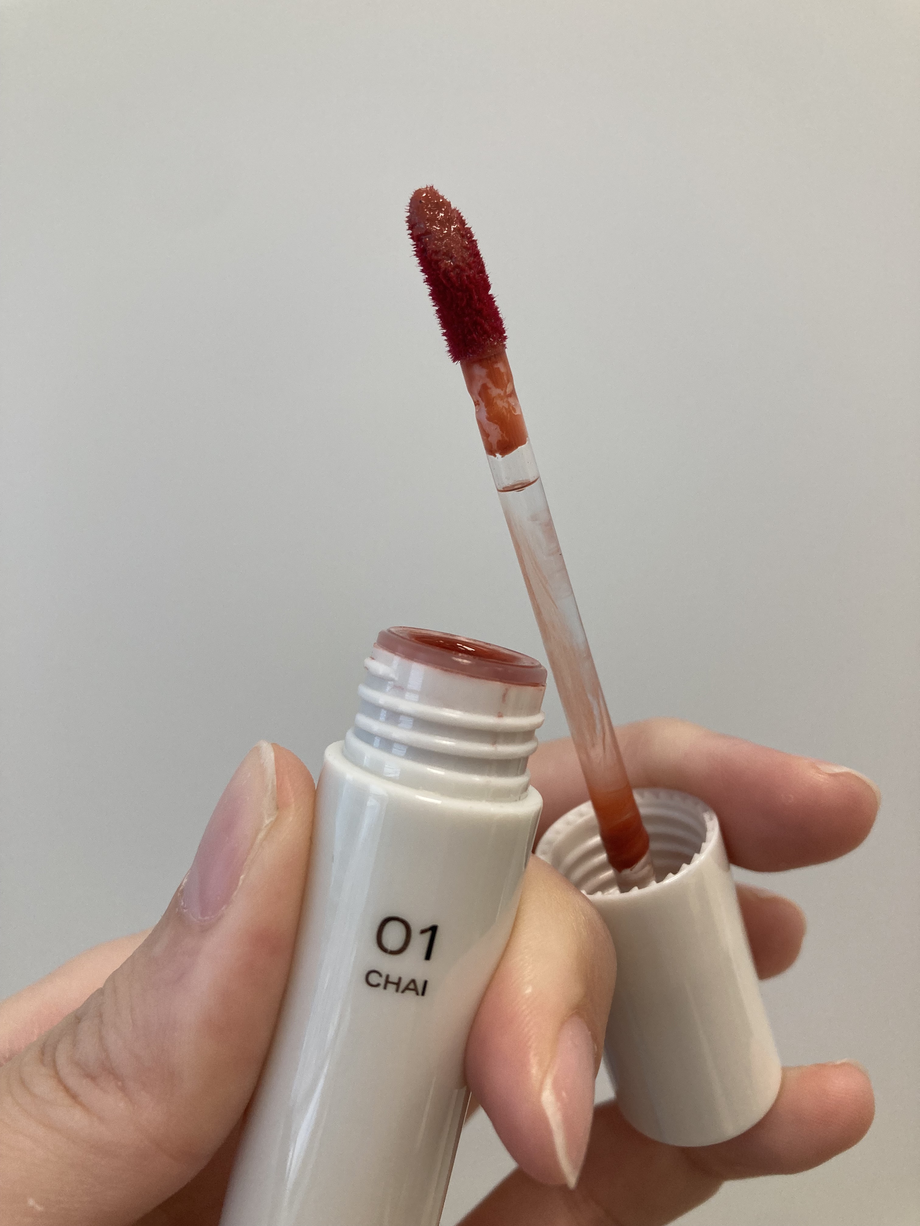 グローリップティント 01 チャイ/BBIA/リップティントを使ったクチコミ（2枚目）