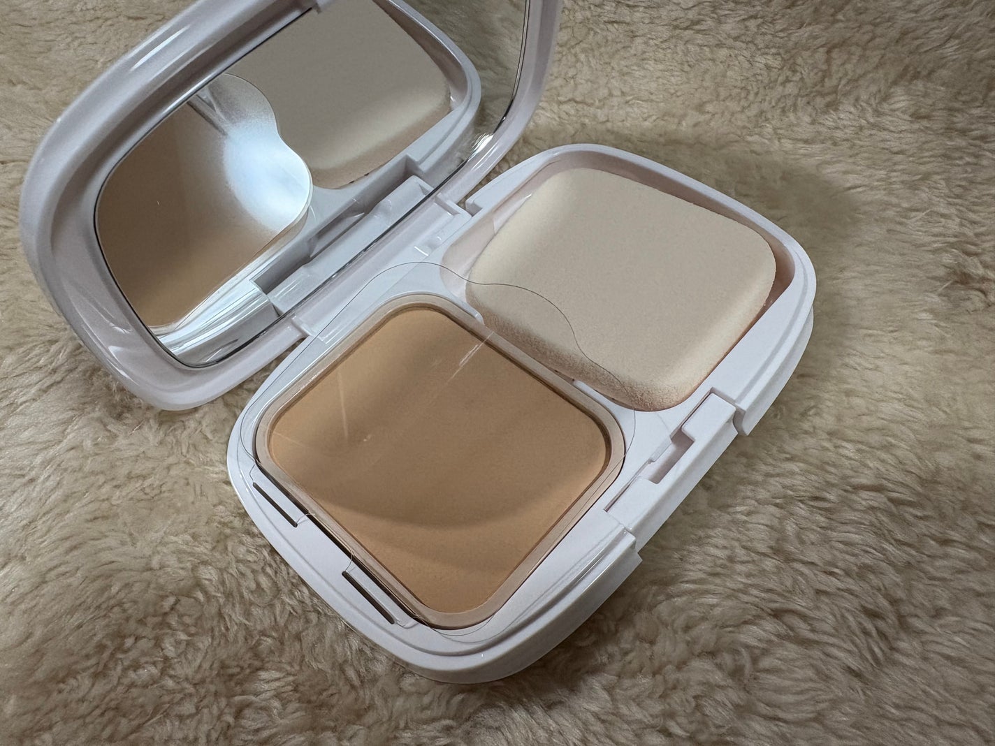 パウダーファンデーション/media luxe/パウダーファンデーションを使ったクチコミ(2枚目)