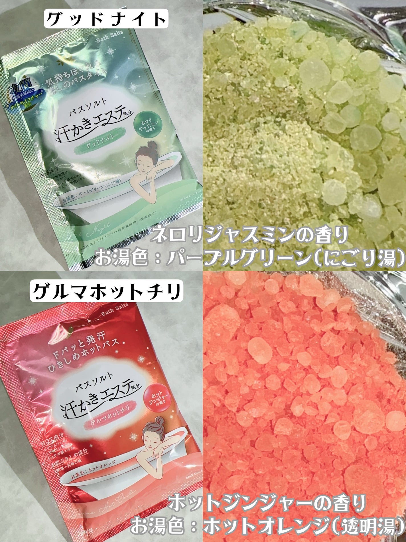 汗かきエステ気分 ホワイトスキンケア/マックス/保湿系入浴剤を使ったクチコミ(3枚目)