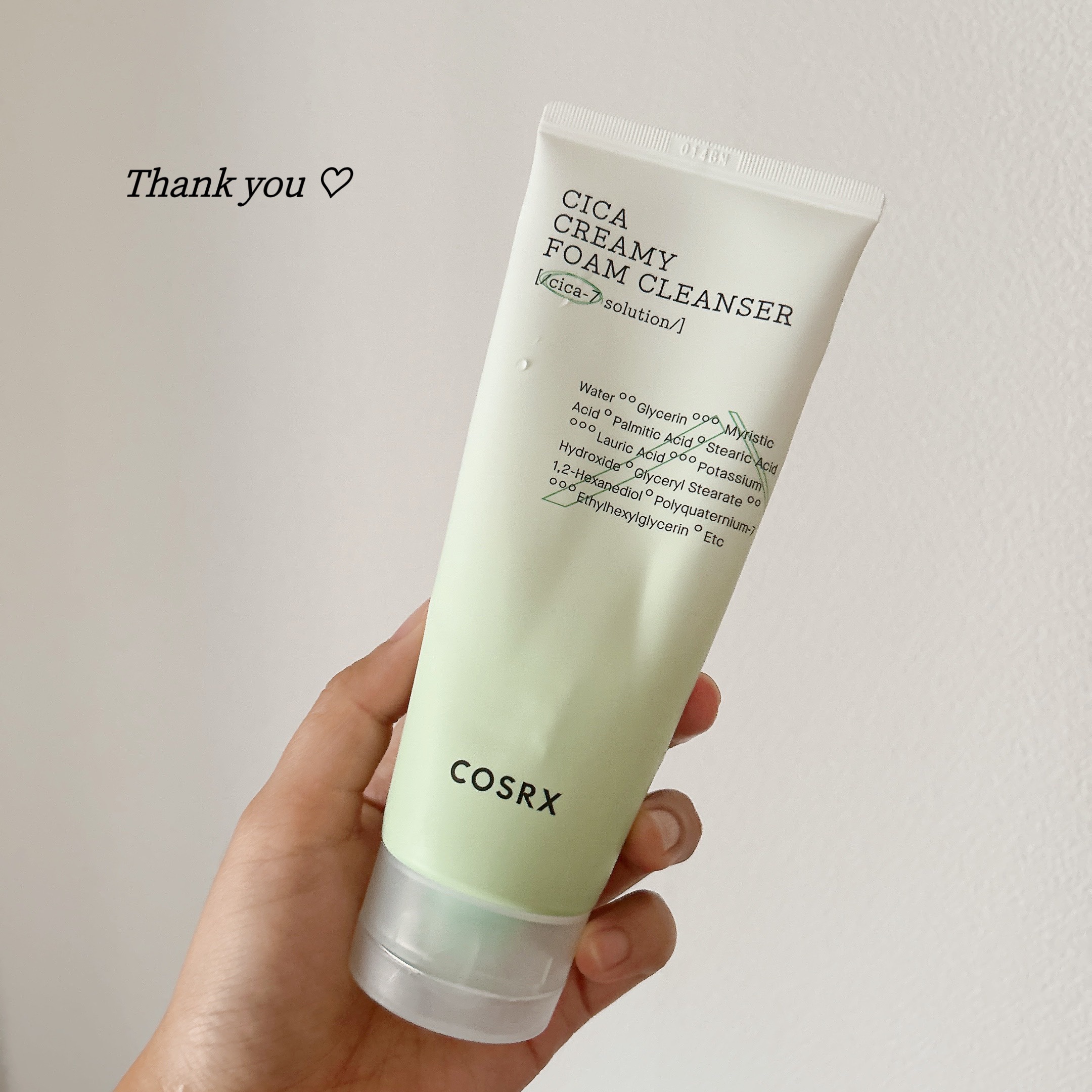 ピュアフィットシカ クリーミーフォームクレンザー /COSRX/洗顔フォームを使ったクチコミ（1枚目）