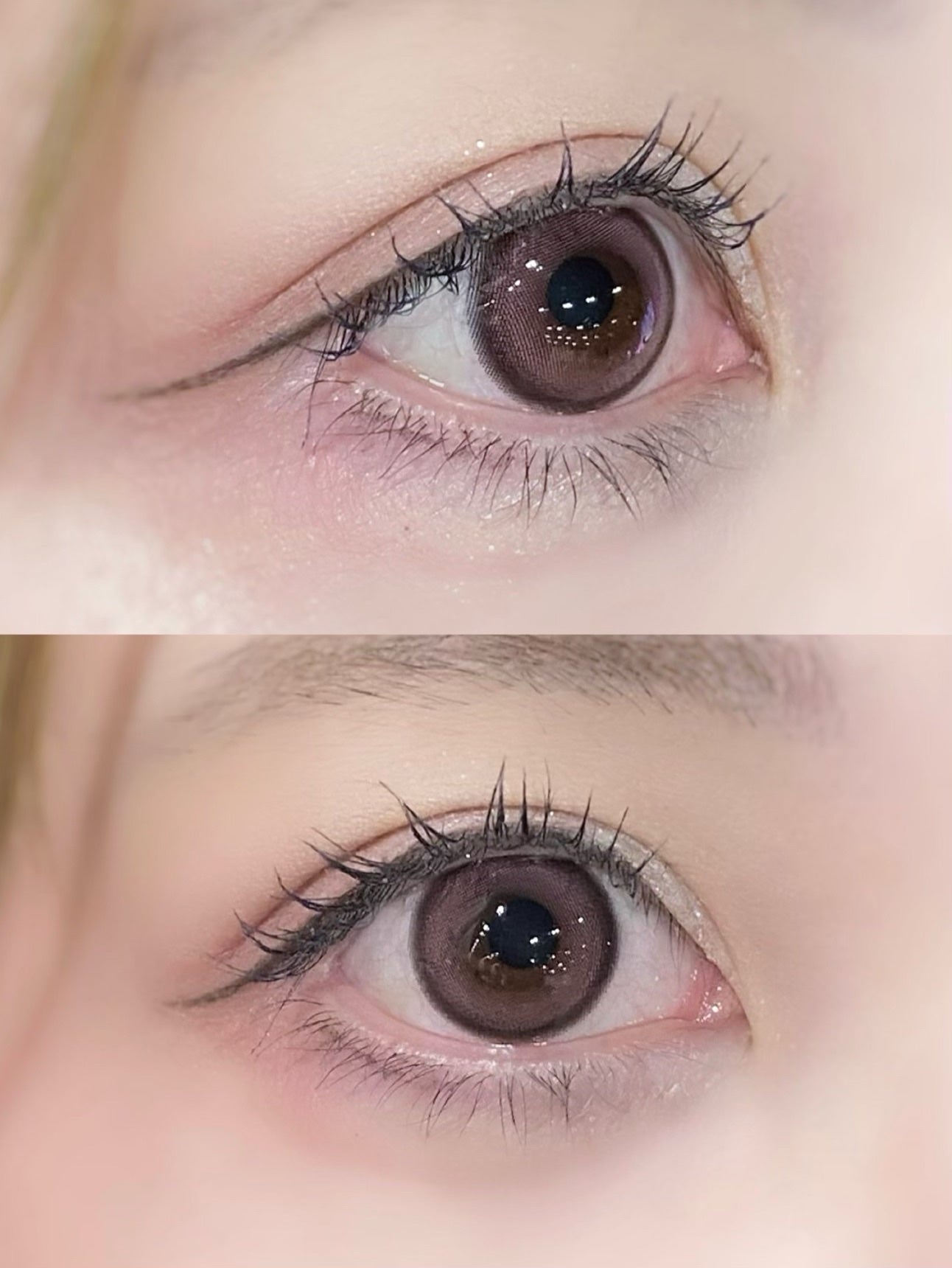 chiffon/meilly/ワンデー(1DAY)カラコンを使ったクチコミ(3枚目)