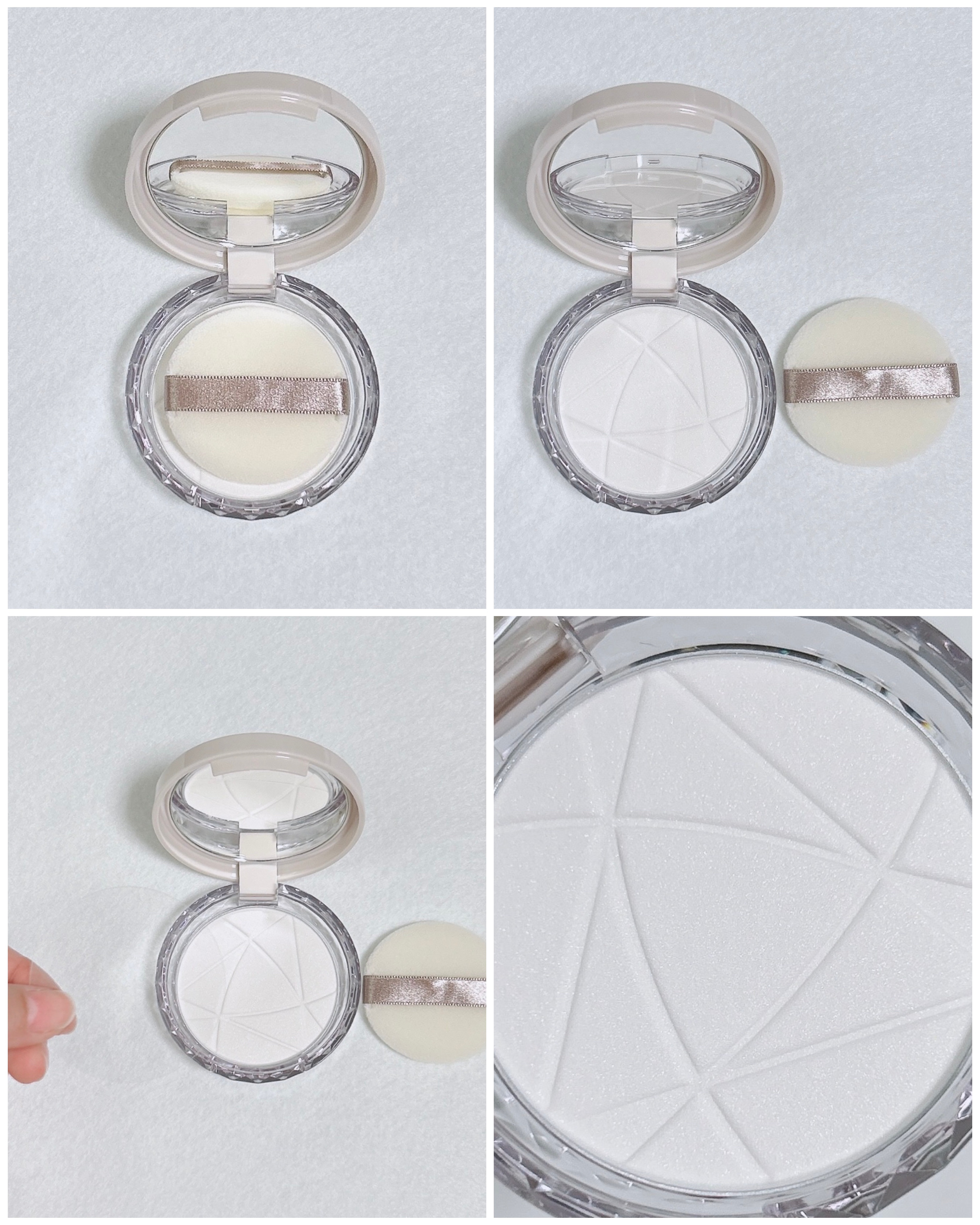 毛穴レスパウダー/CEZANNE/プレストパウダーを使ったクチコミ（3枚目）