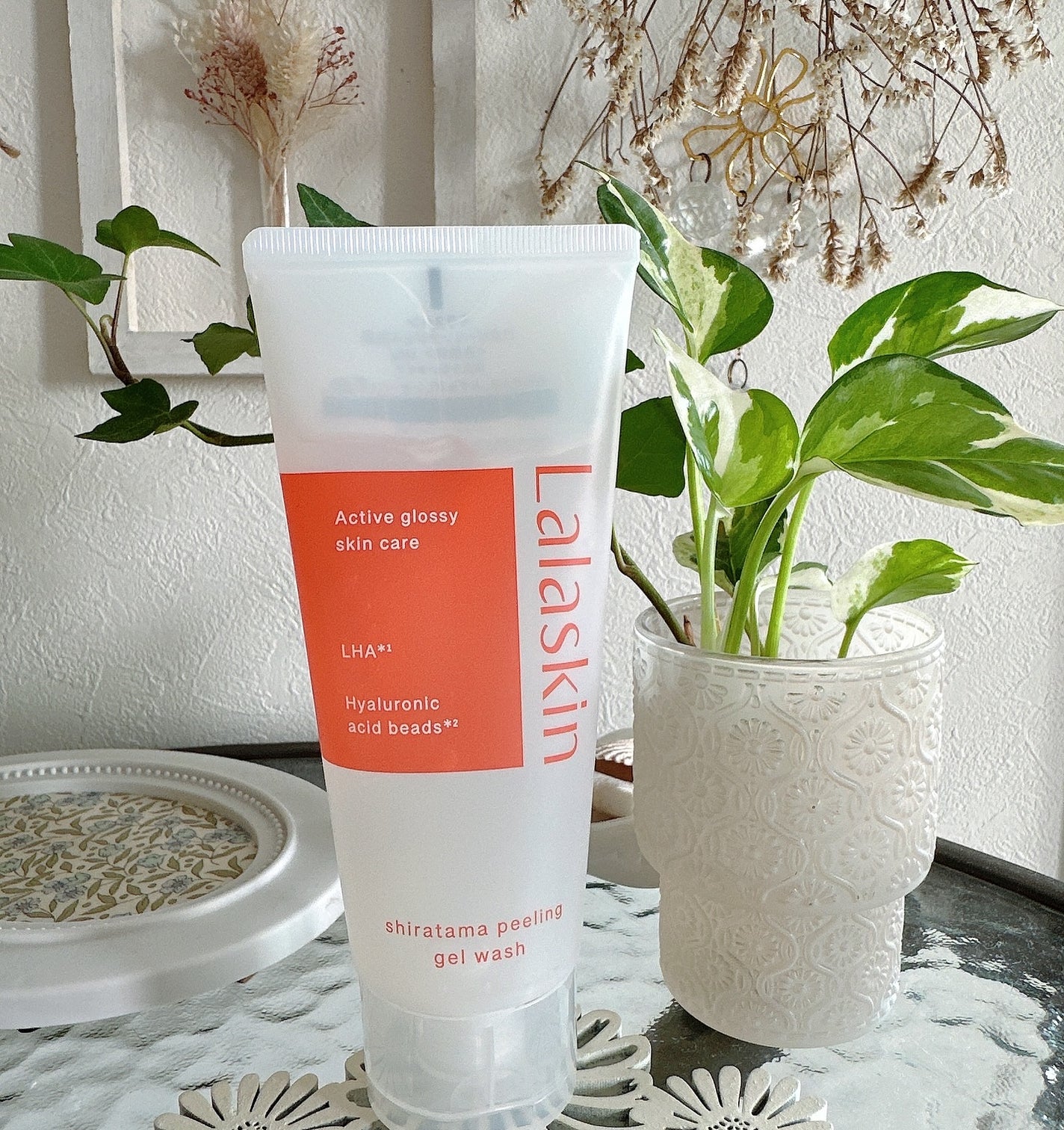 白玉ピーリングジェル洗顔/Lalaskin/その他洗顔料を使ったクチコミ(6枚目)