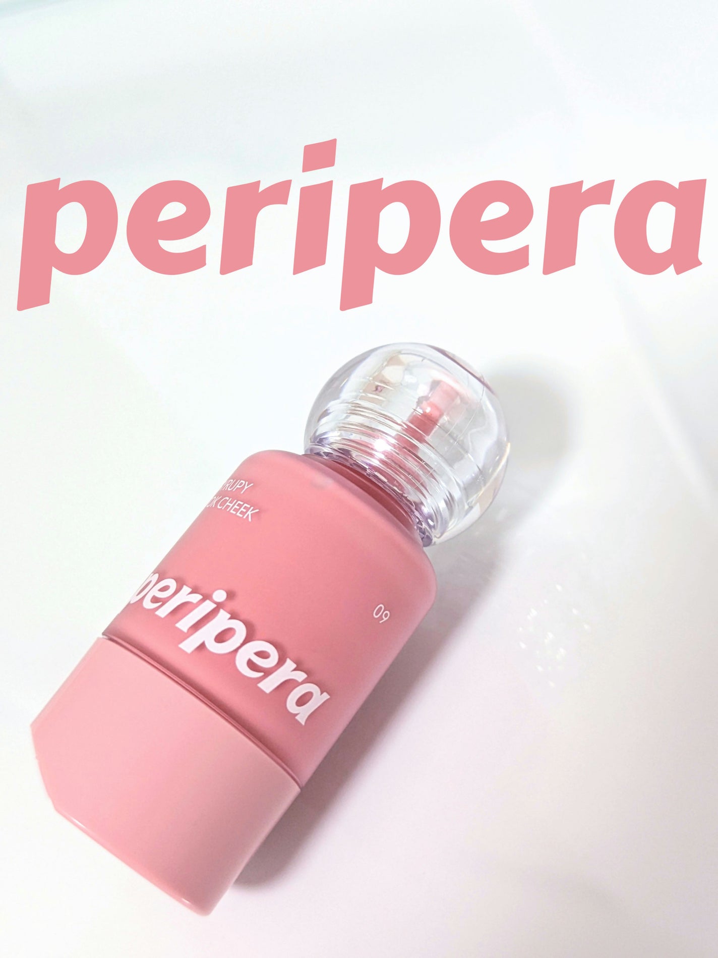 シロッピー トック チーク/PERIPERA/リキッドチークを使ったクチコミ(1枚目)