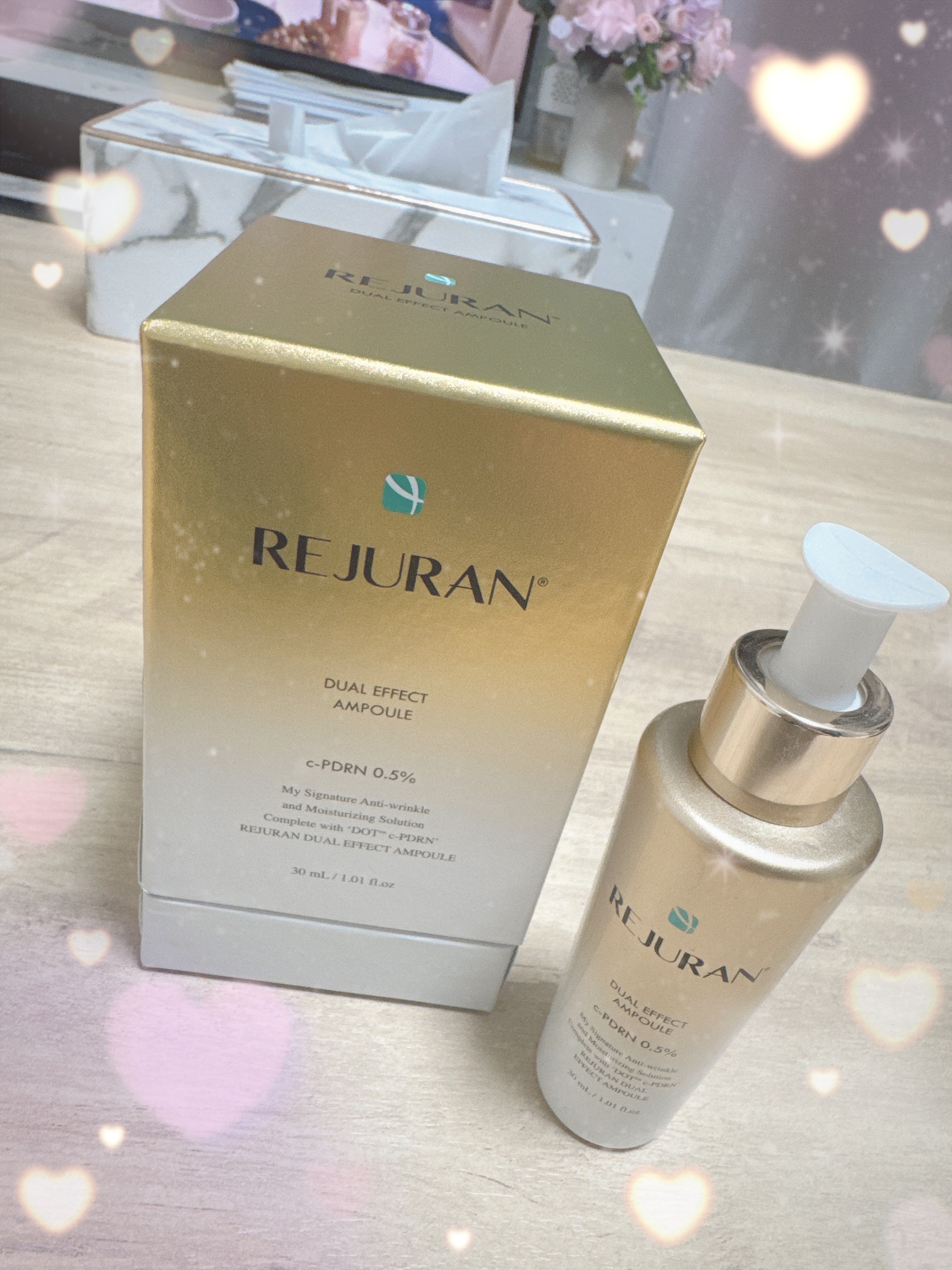 REJURAN デュアル エフェクト アンプル 30mL/REJURAN COSMETICS/美容液を使ったクチコミ（2枚目）