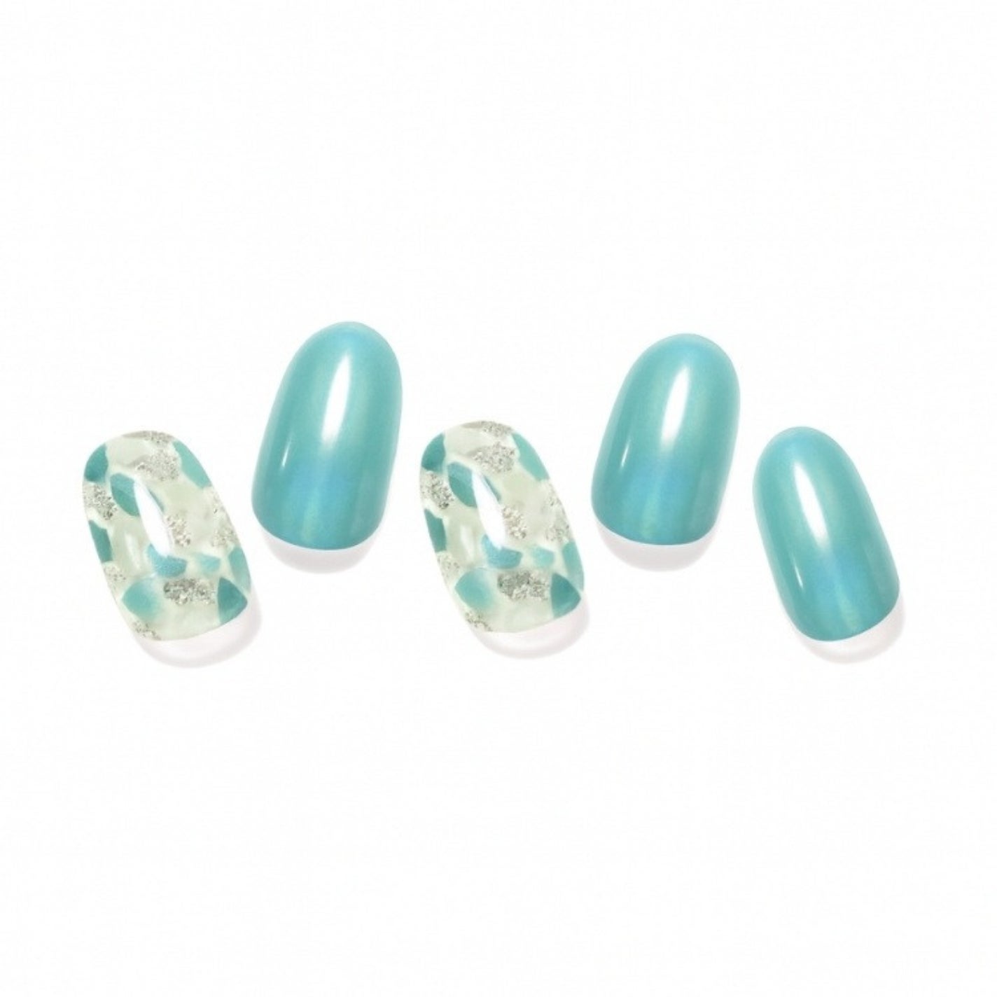 シンデレラネイル(切らなくていいジェルネイルシール) オーロラマーメイドシェル