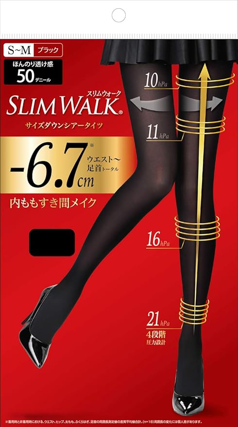 SLIMWALK サイズダウンシアータイツ