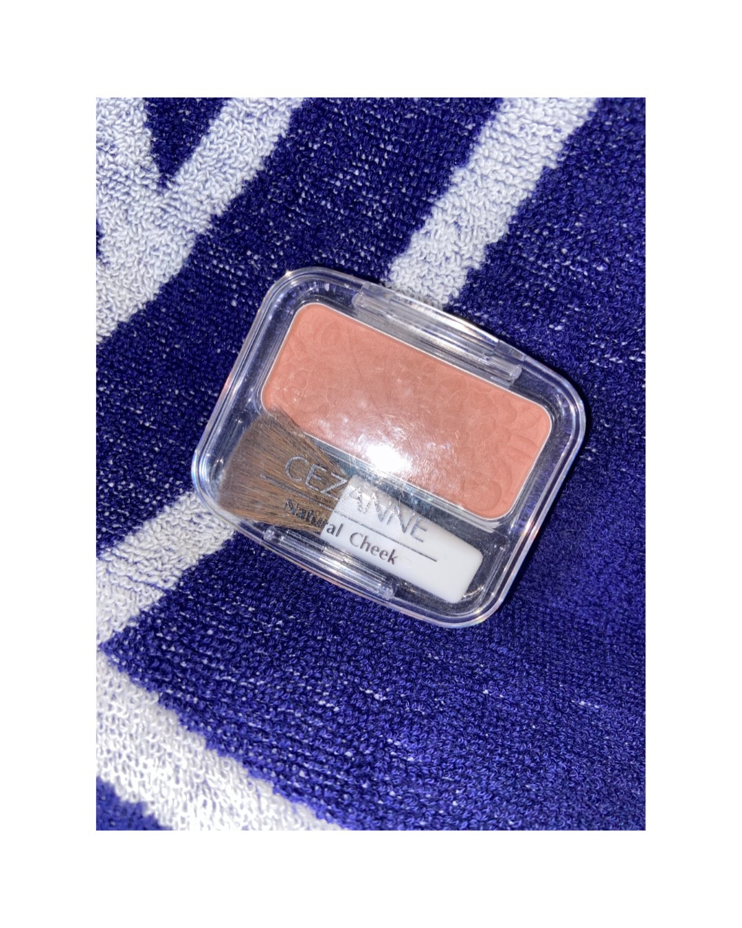 ナチュラル チークN/CEZANNE/パウダーチークを使ったクチコミ（1枚目）