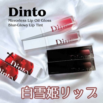 ミラーレスリップオイルグロス/Dinto/リップグロスを使ったクチコミ(1枚目)