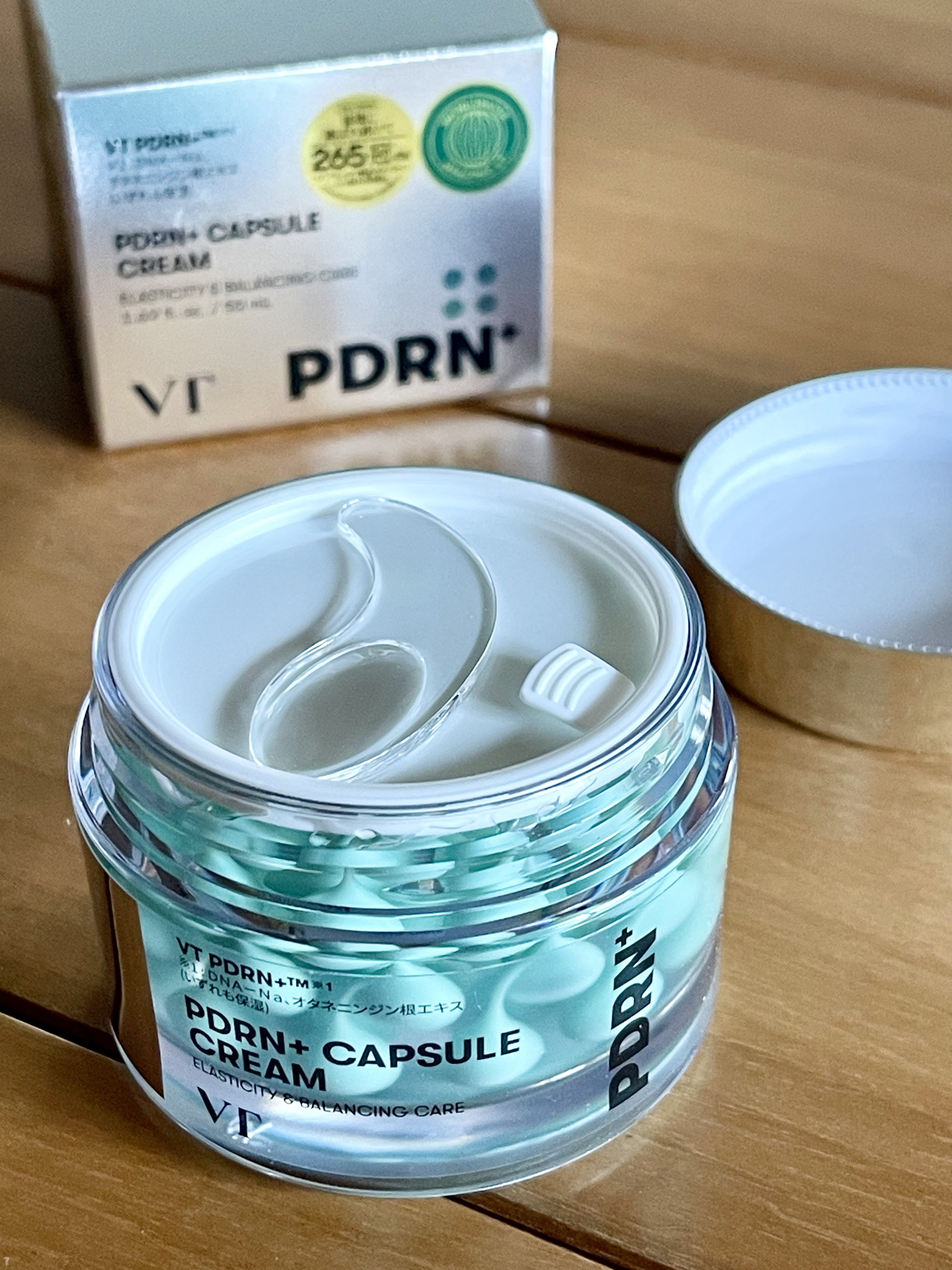 PDRN カプセルクリーム 100/VT/フェイスクリームを使ったクチコミ（2枚目）