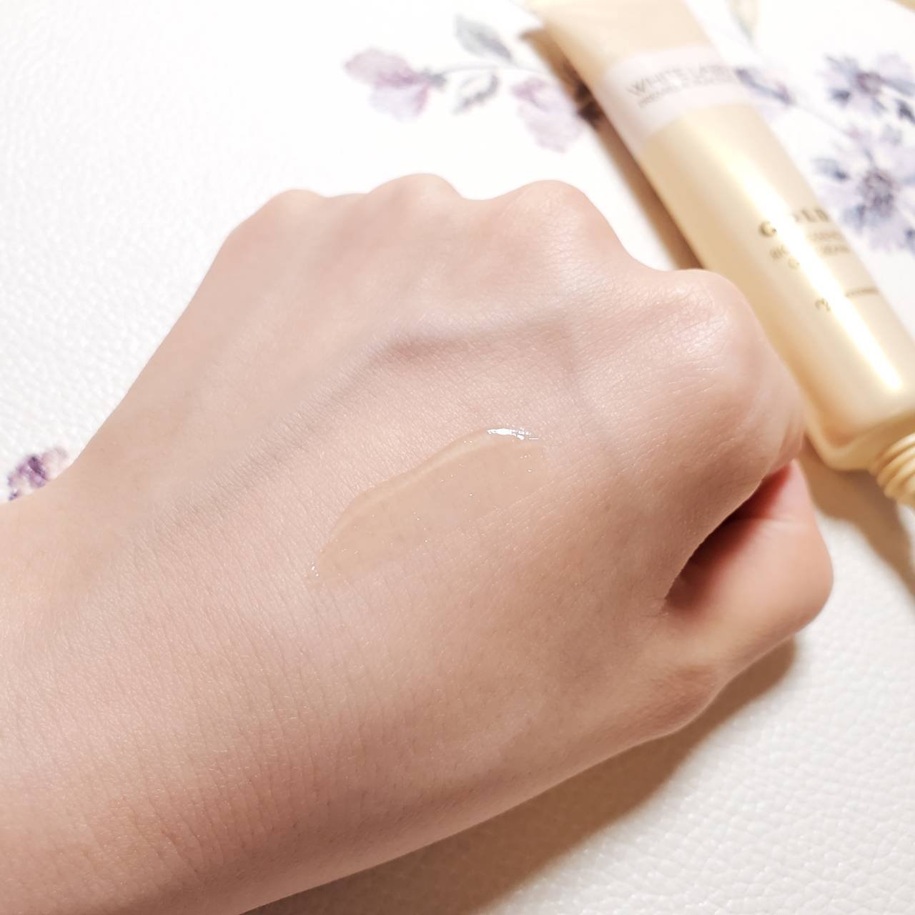 金のプラセンタ濃ハリもっちりーな/ホワイトラベル/アイケア・アイクリームを使ったクチコミ（2枚目）