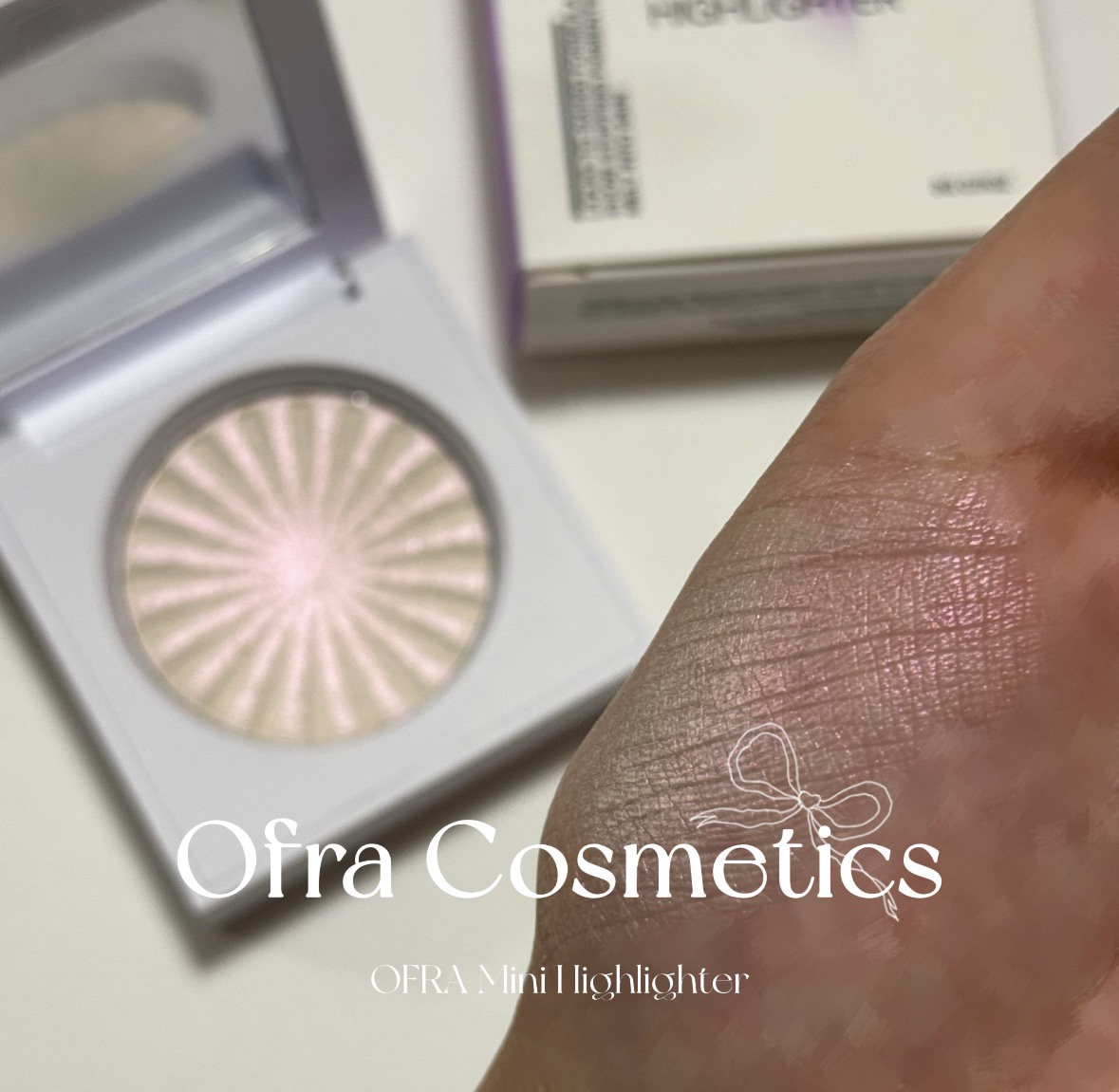 MINI HIGHLIGHTER/Ofra Cosmetics/パウダーハイライトを使ったクチコミ（2枚目）
