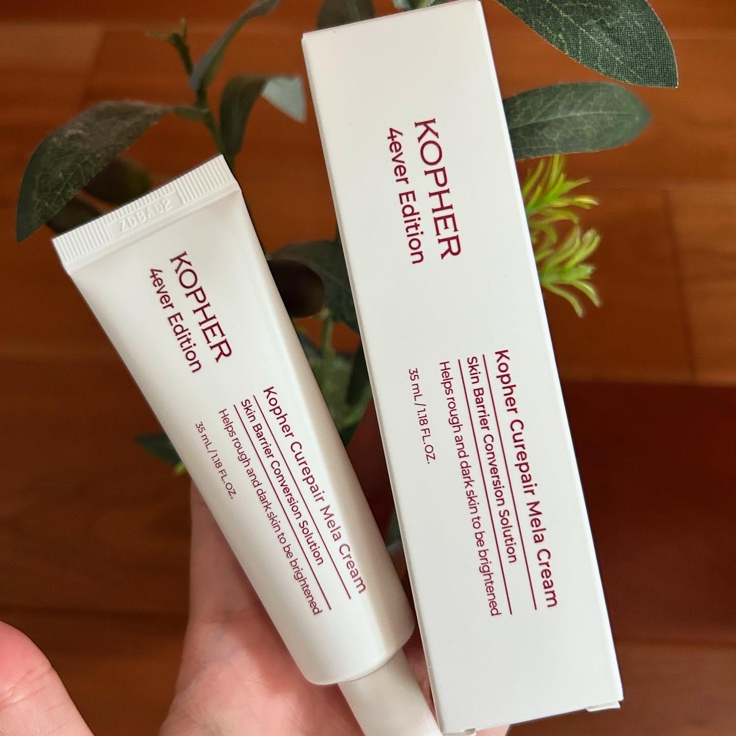 CUREPAIR MELA CREAM /KOPHER/フェイスクリームを使ったクチコミ（2枚目）