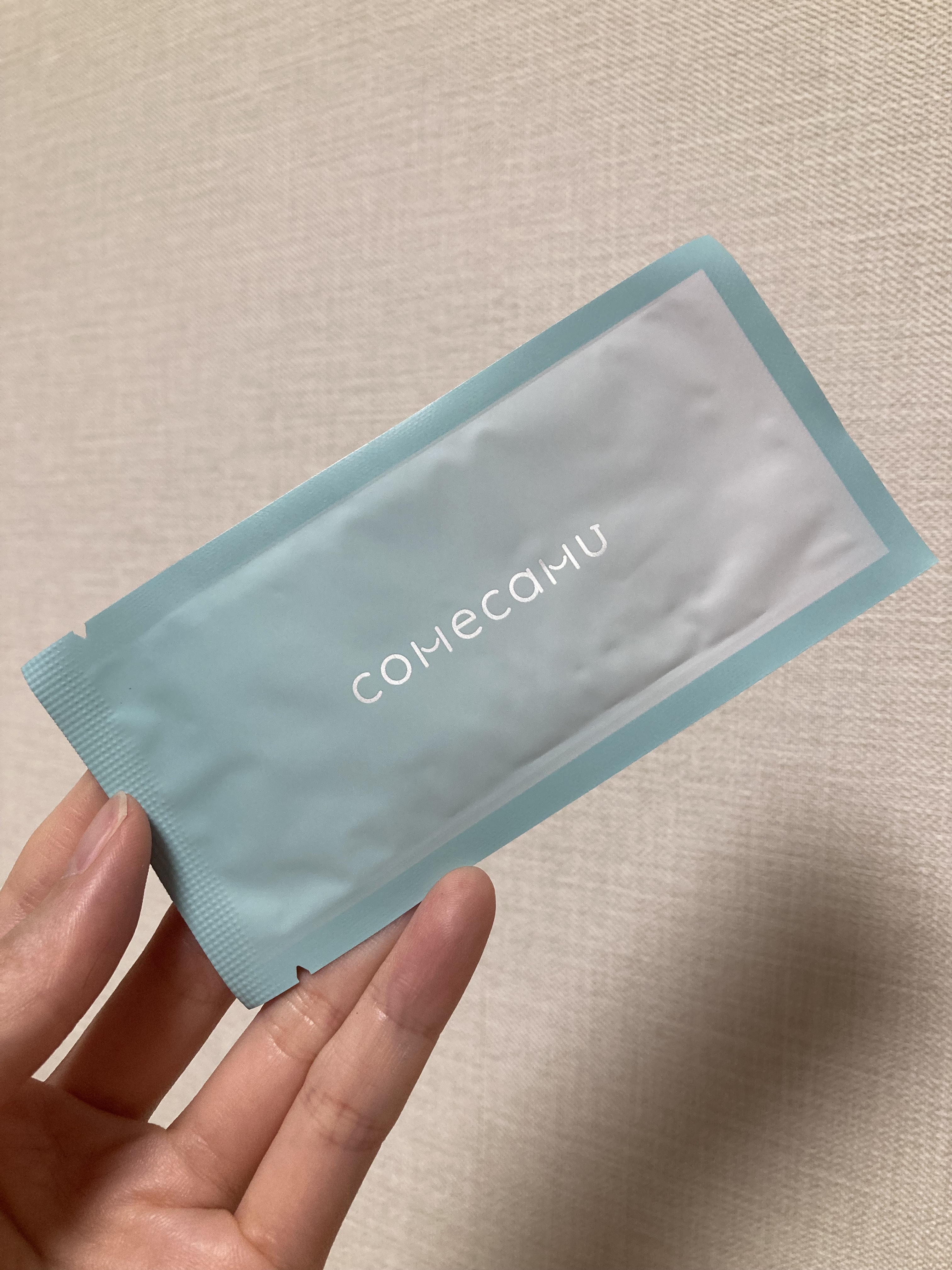 comecamu/カムカム はみがきシート（1箱/7枚入）/SHOBIDO/その他オーラルケアを使ったクチコミ（2枚目）