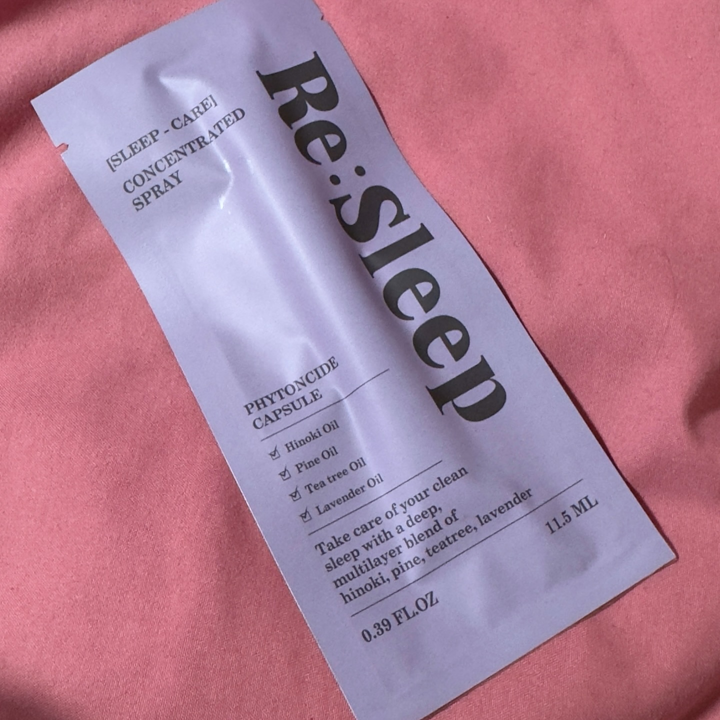 Re:Sleep/RE.BRAND/ルームフレグランスを使ったクチコミ（3枚目）