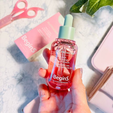 Pink Guava Glutathione Blemish Serum/BeginS by JUNGSAEMMOOL/美容液を使ったクチコミ(5枚目)